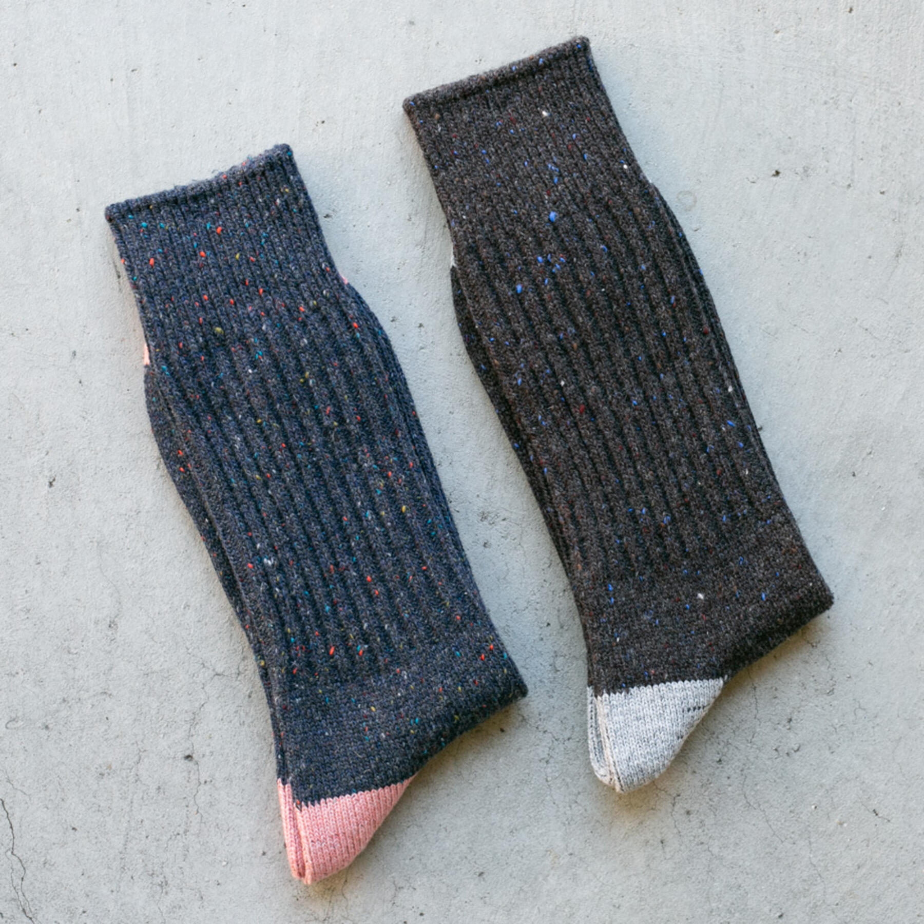 gustin japan rainbow nep sock 2 pack