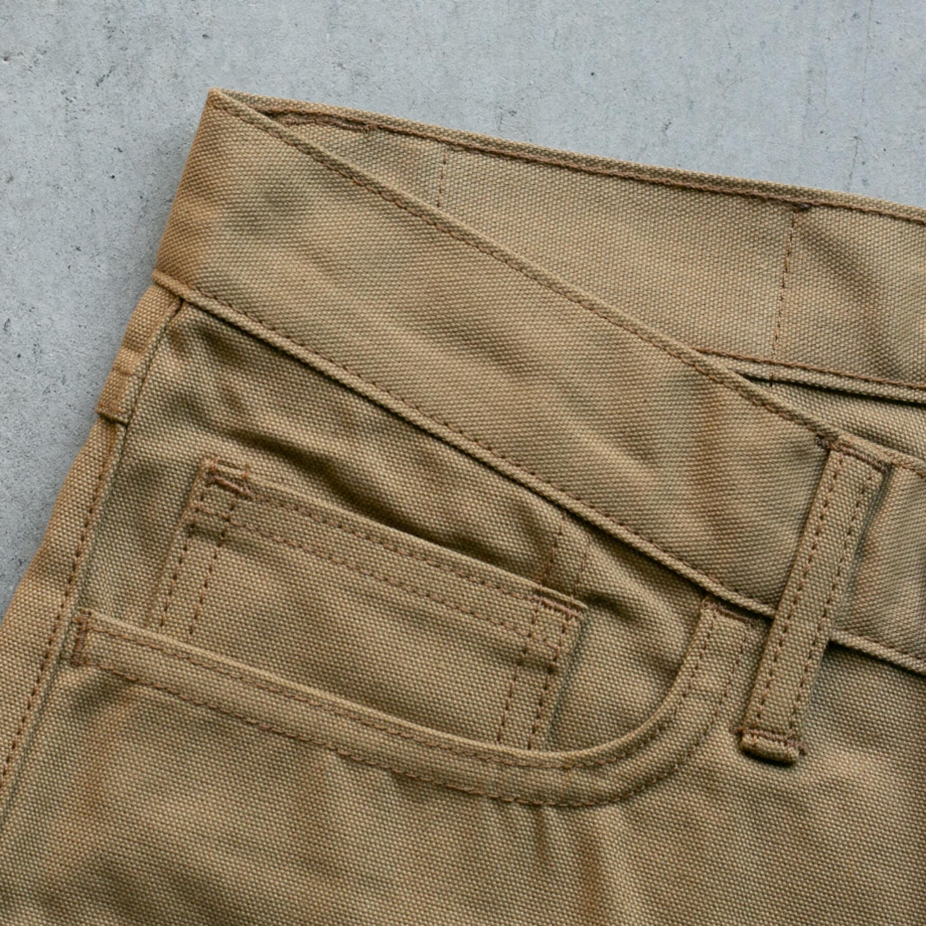 gustin #184 monster oxford 5 pocket - wheat