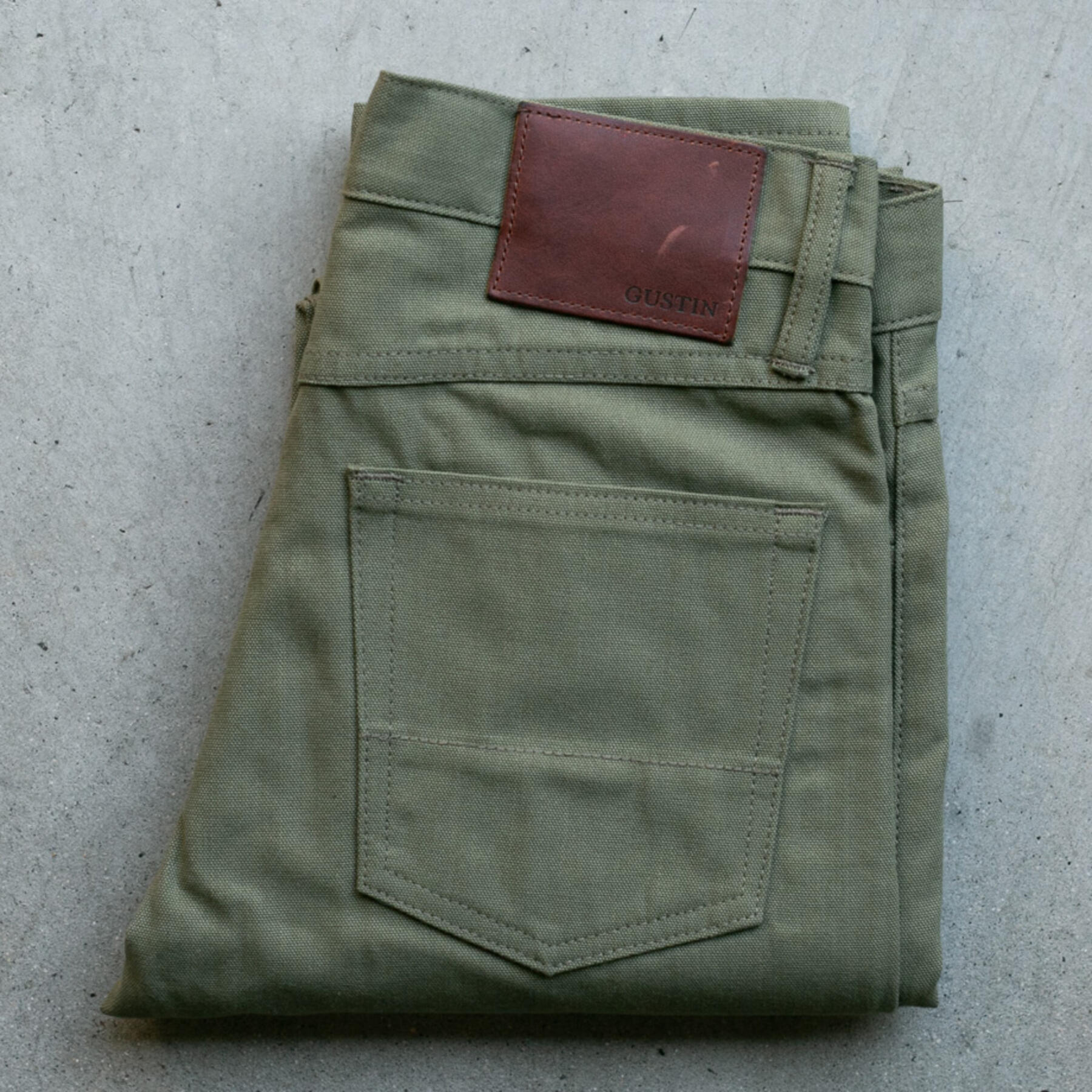 gustin #185 monster oxford 5 pocket - army