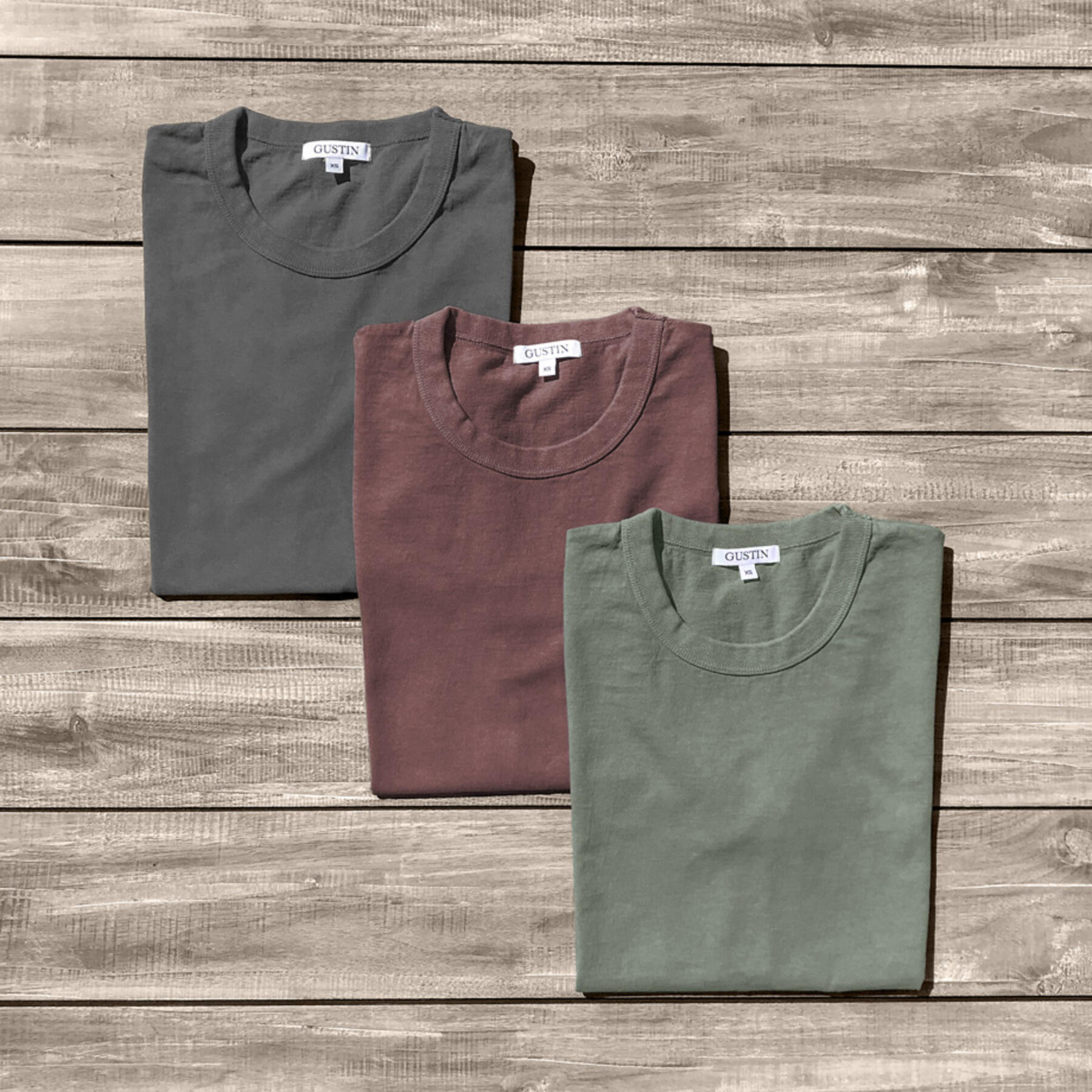 gustin heavyweight t-shirt elements collection