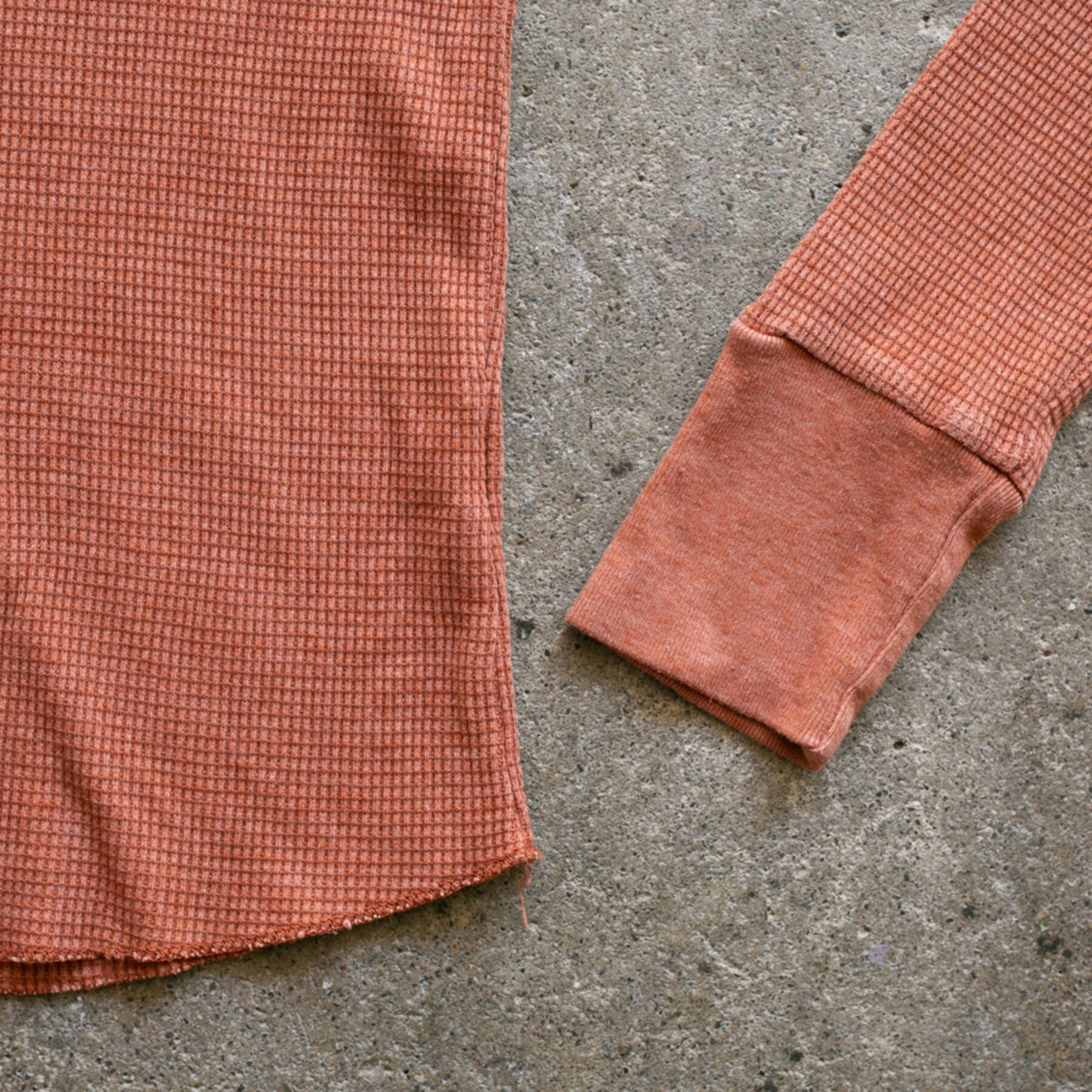 gustin waffle henley 4 pack (sunset, faded azure, ocean mist, hunter)