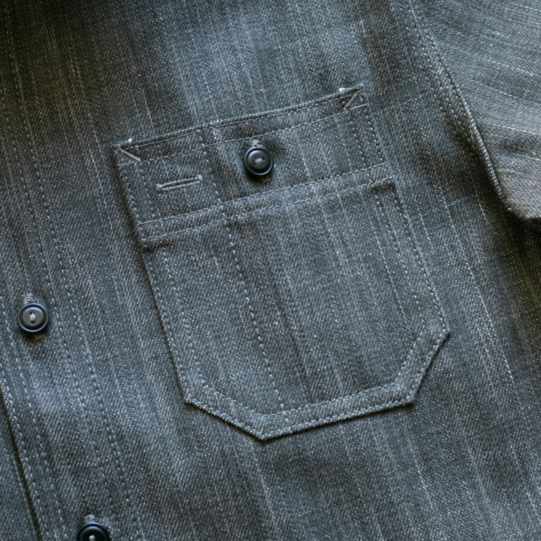 gustin #119 organic charcoal dye workshirt