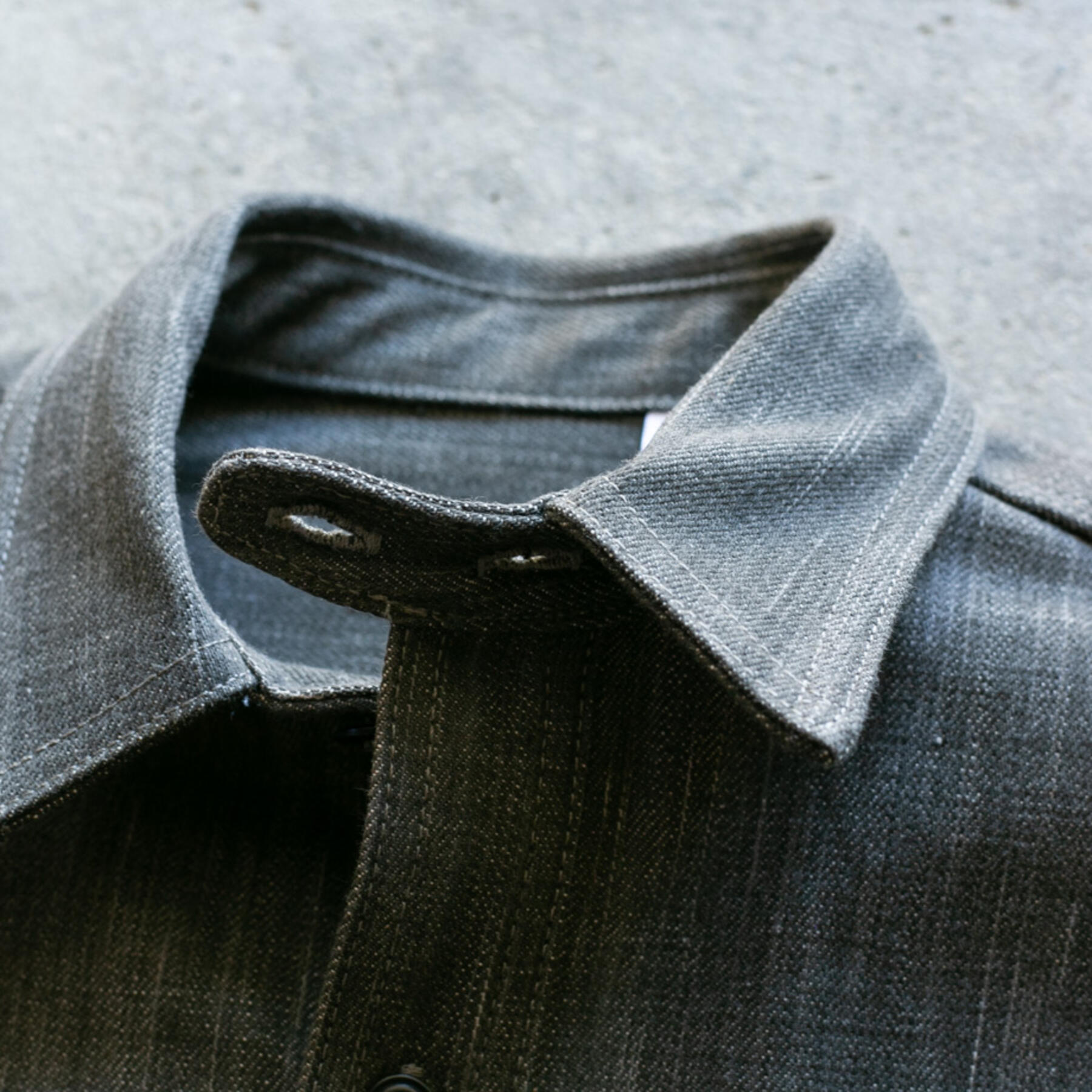 gustin #119 organic charcoal dye workshirt