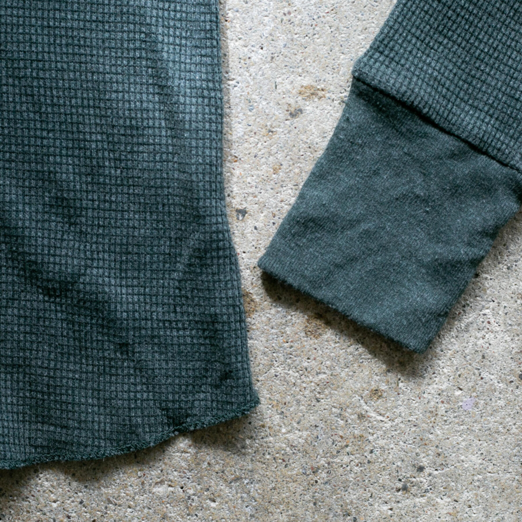 gustin waffle crewneck 3 pack - forest collection