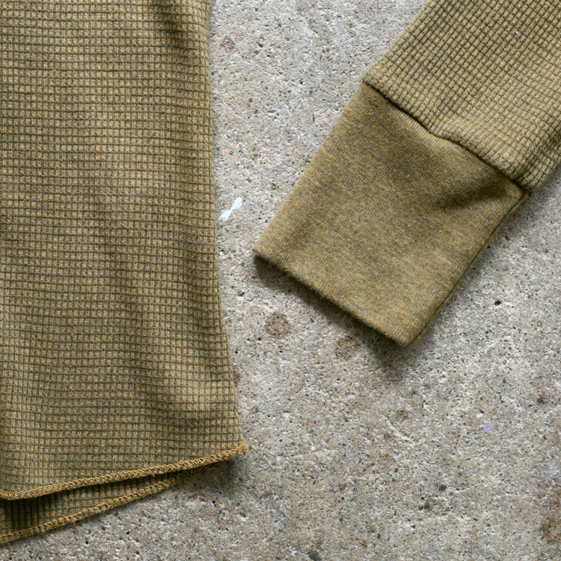 gustin waffle crewneck 3 pack - forest collection