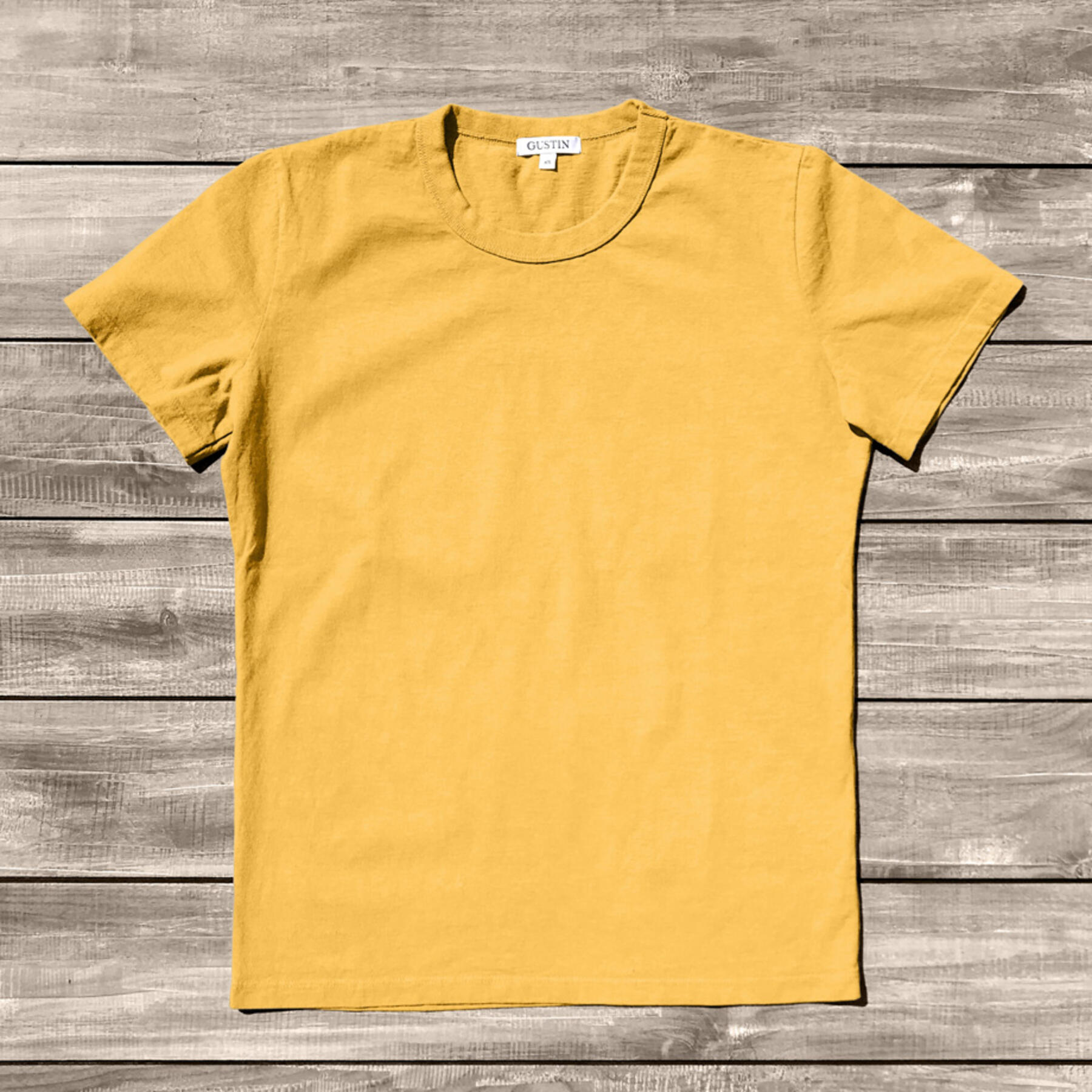 gustin heavyweight pigment dye t-shirt retro vivid pack