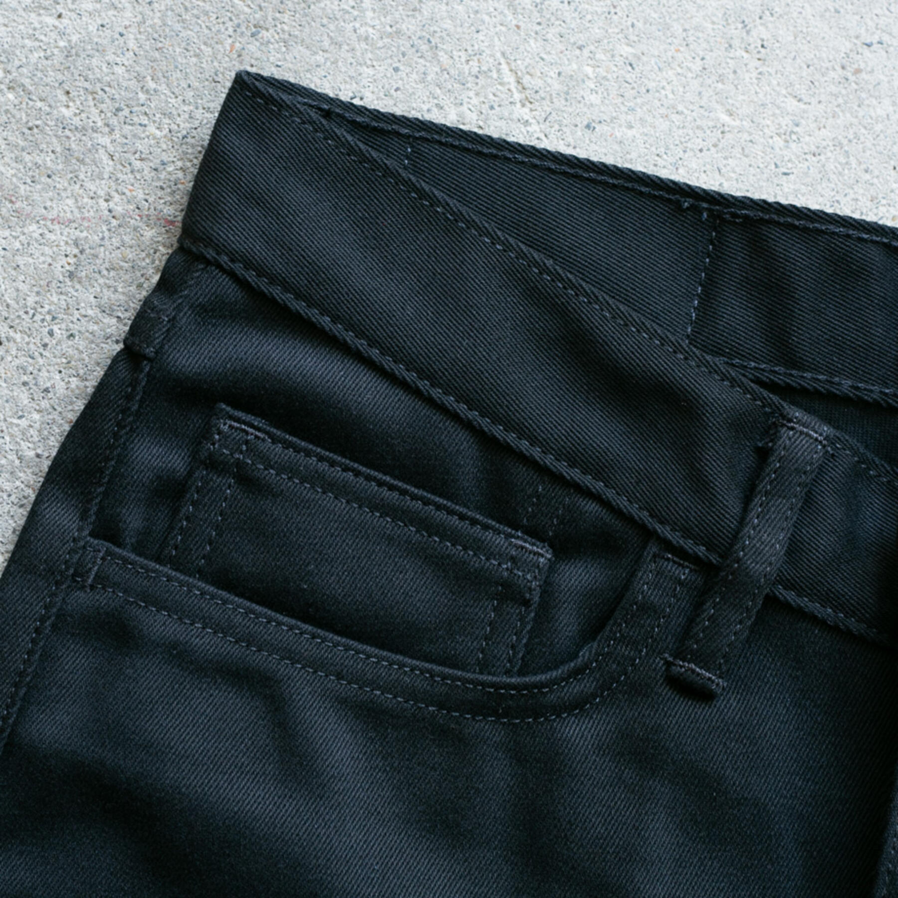 gustin #195 us navy repro kersey - jet black