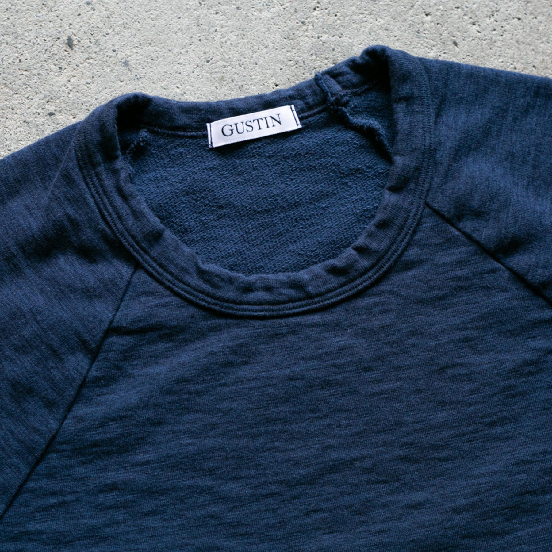 gustin japan raglan t-shirt - navy