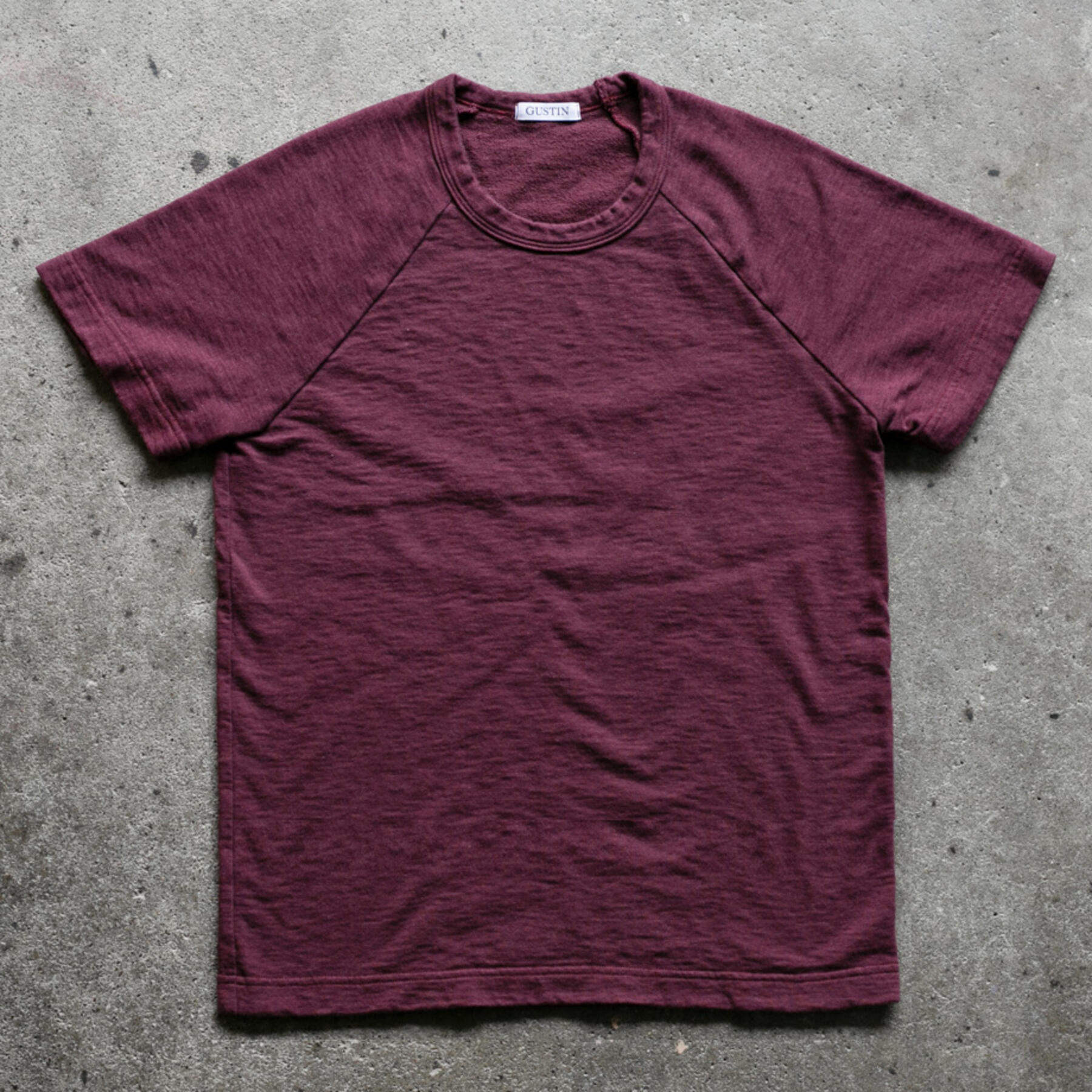 gustin japan raglan t-shirt - crimson