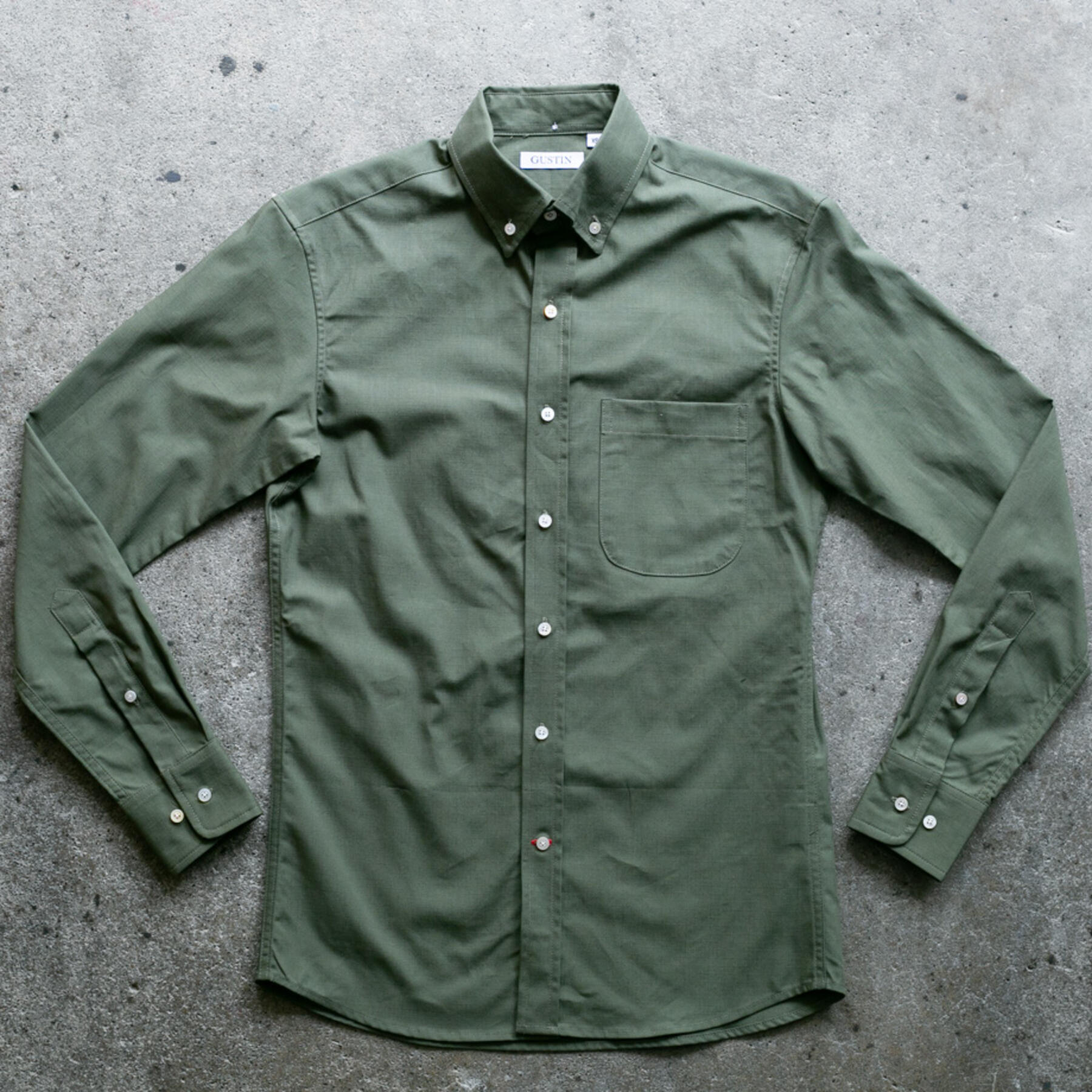 gustin #518 japan ripstop - olive