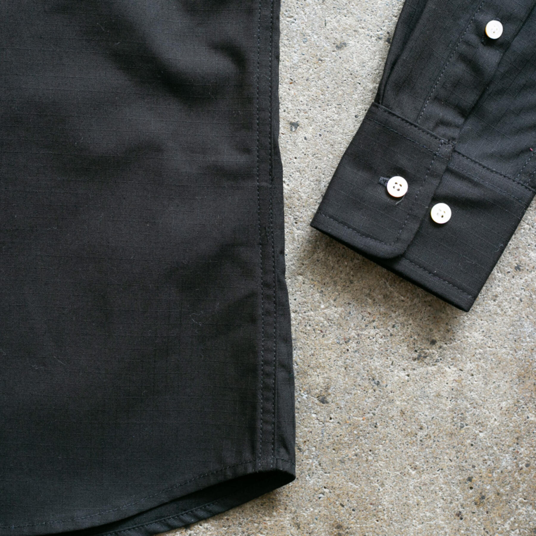 gustin #520 japan ripstop - black