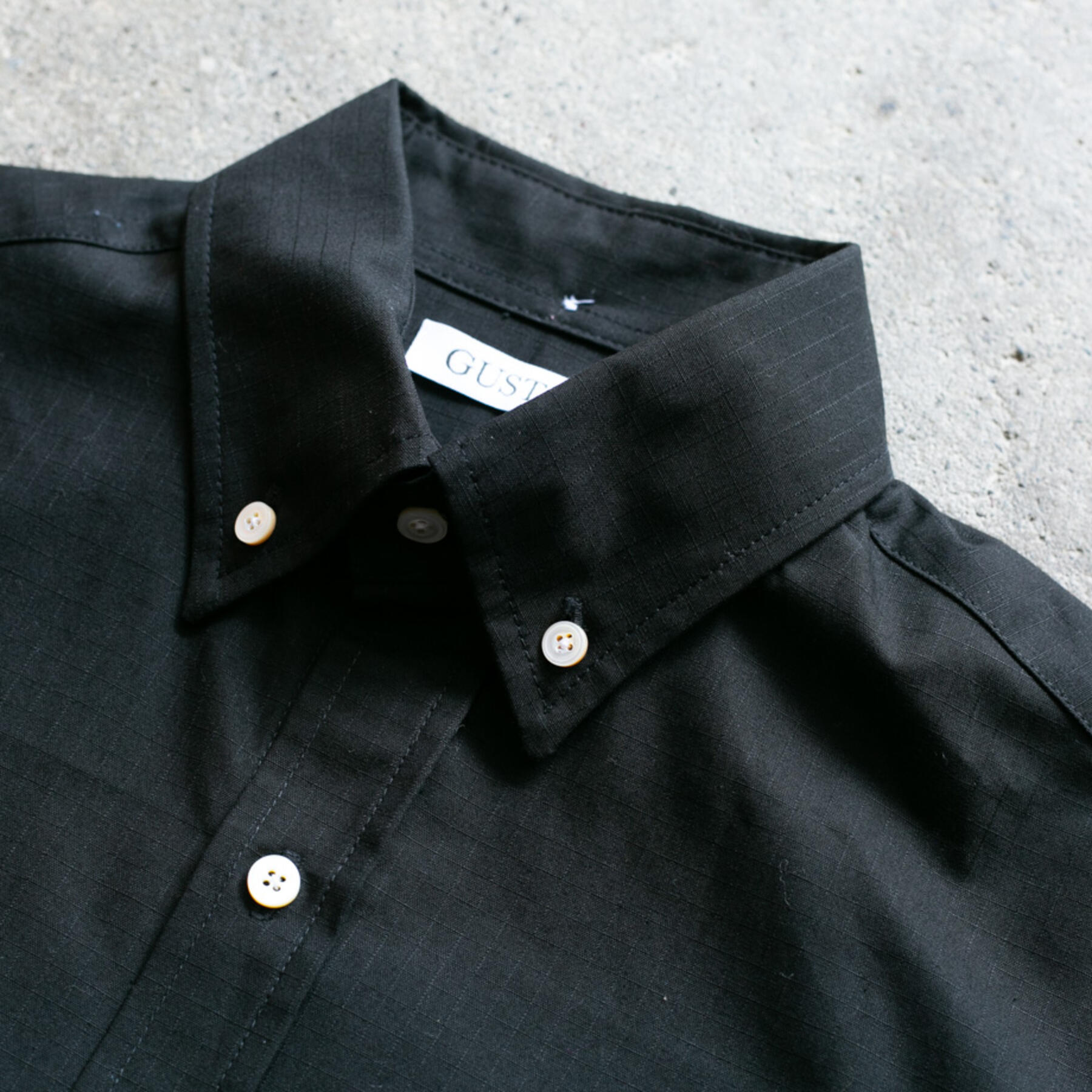 gustin #520 japan ripstop - black