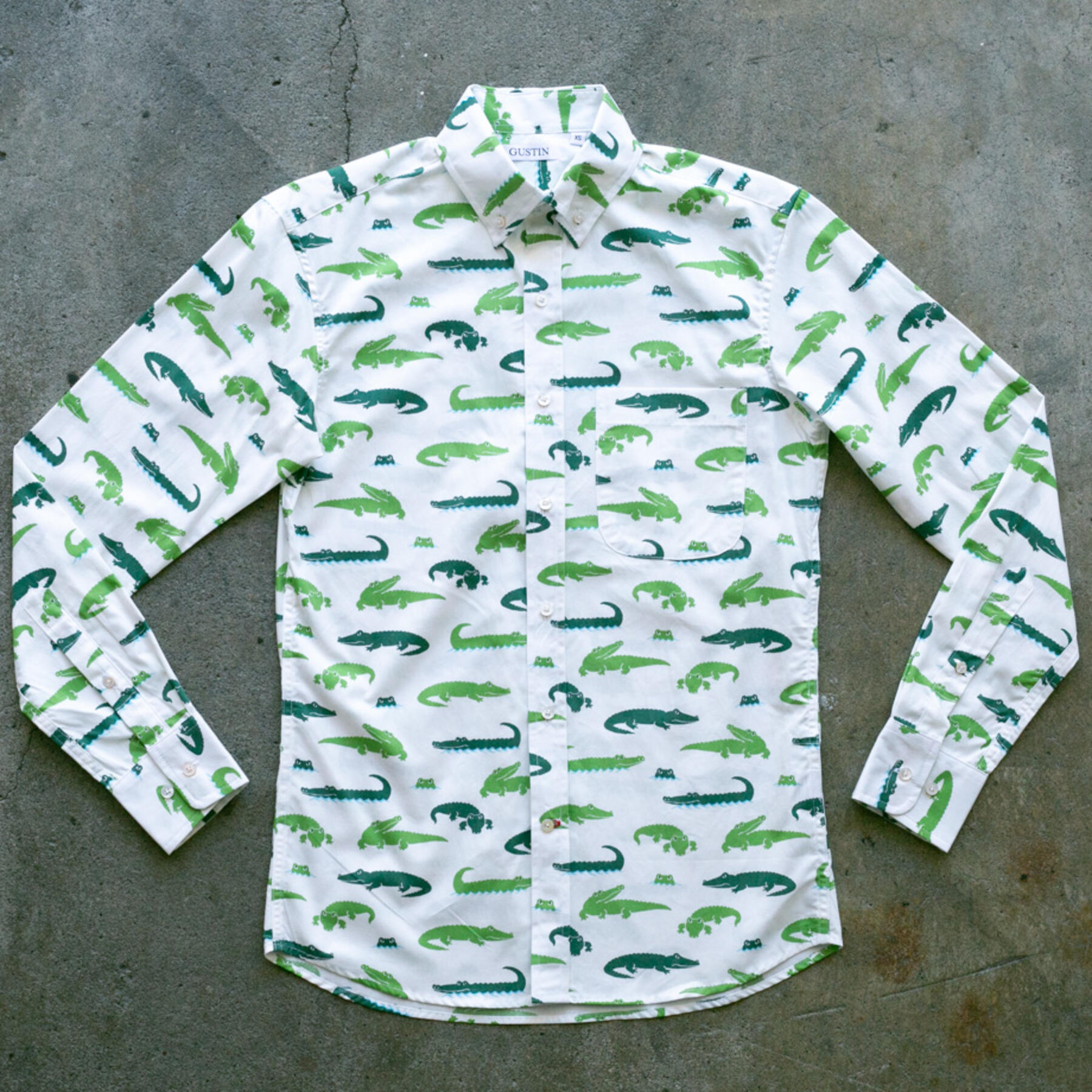 gustin #947 alligators - white