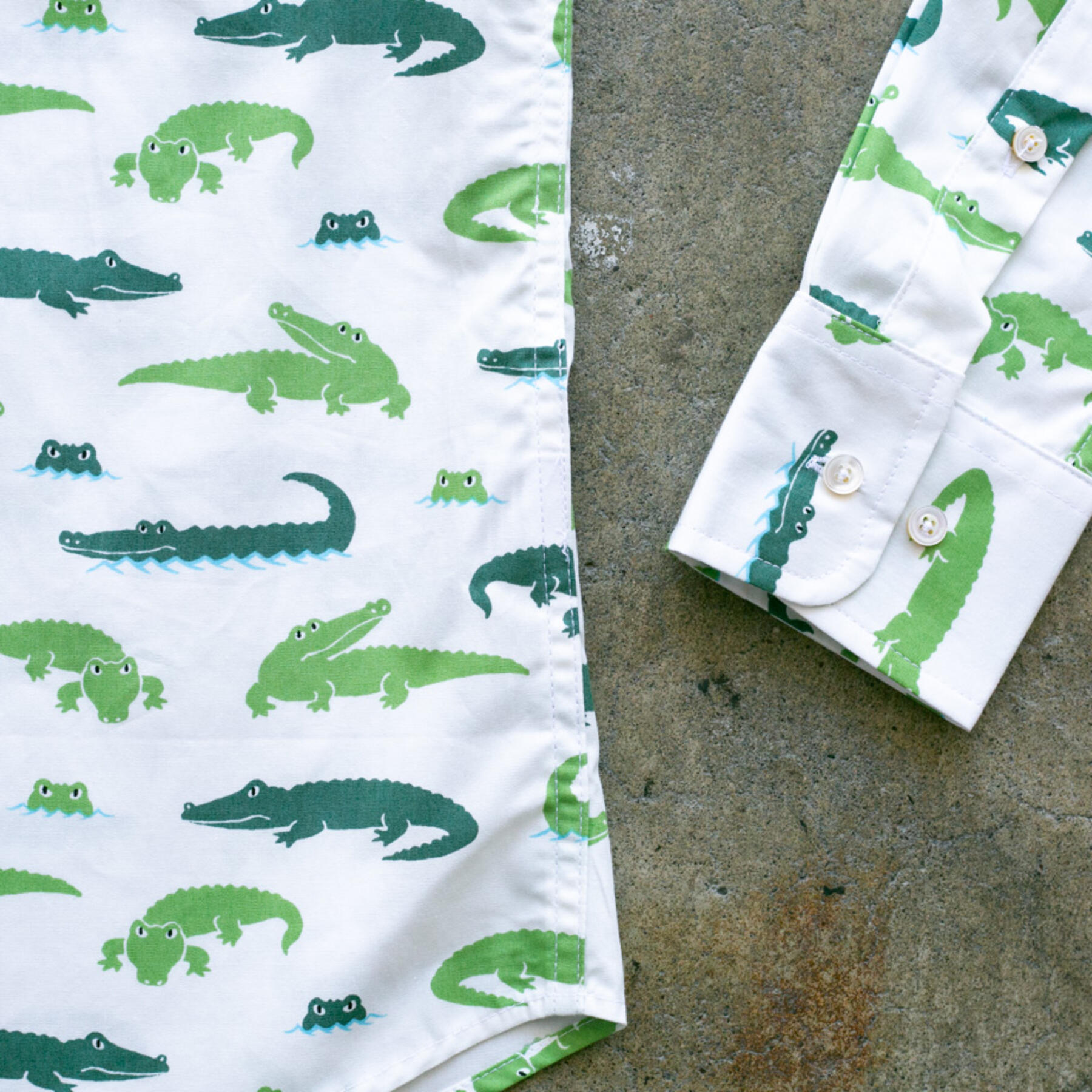 gustin #947 alligators - white