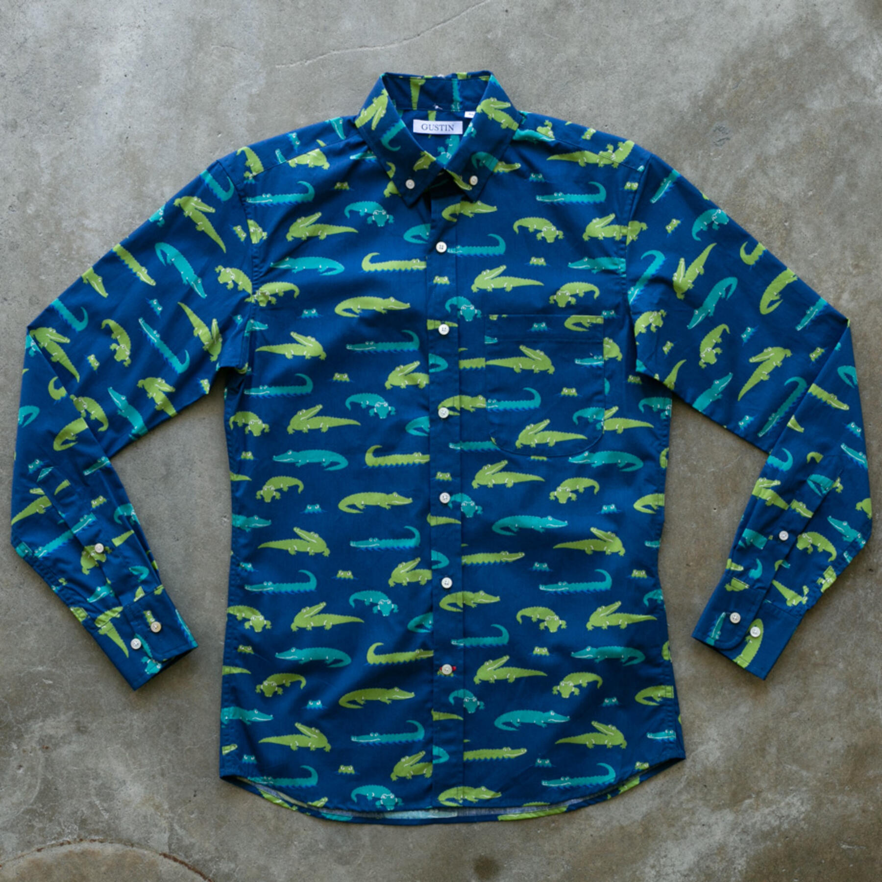 gustin #949 alligators - blue