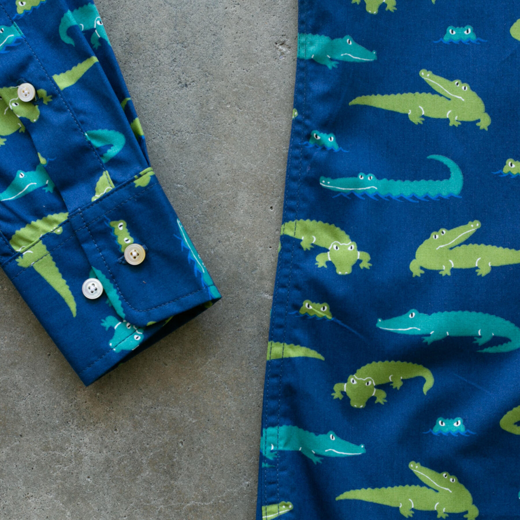 gustin #949 alligators - blue