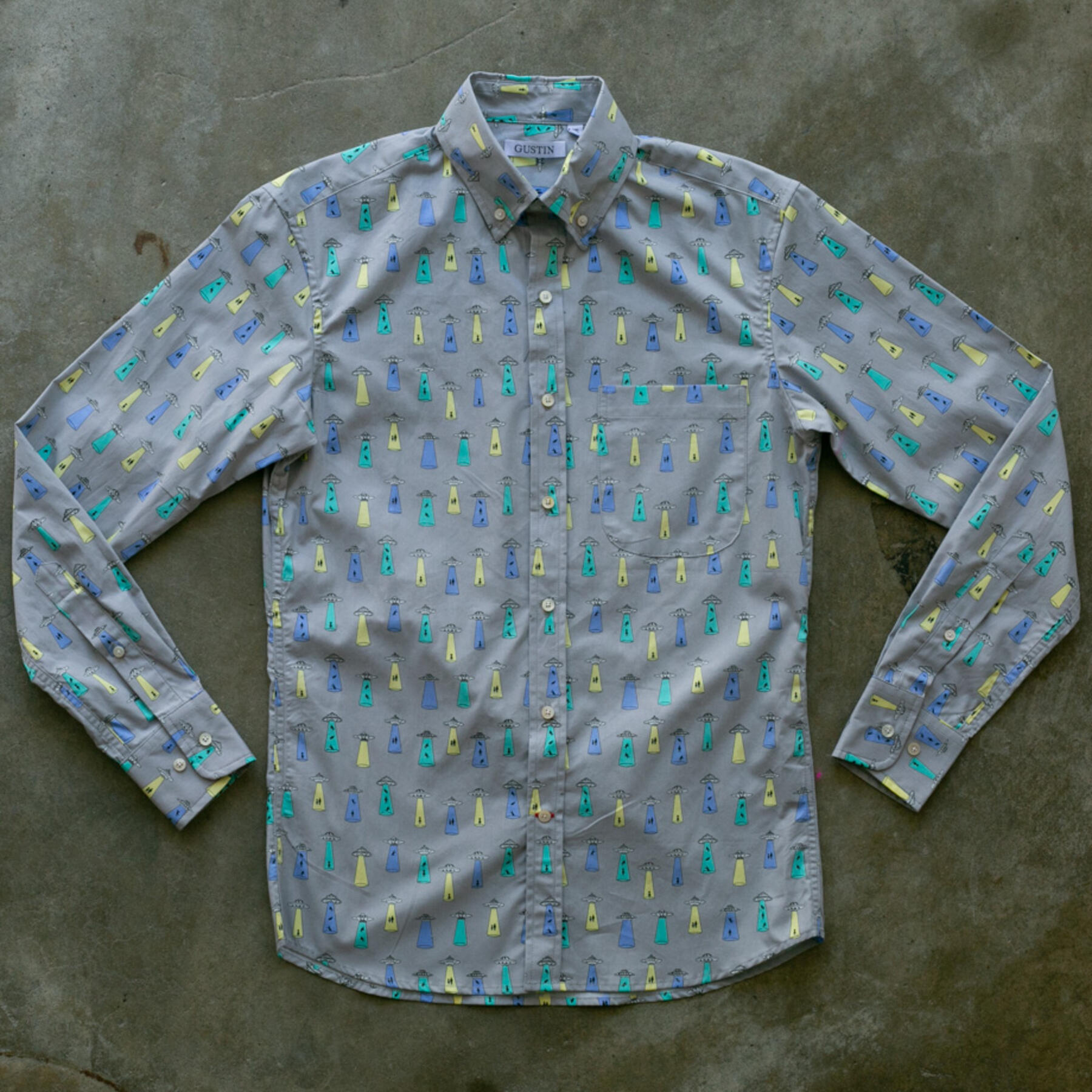 gustin #951 aliens - grey