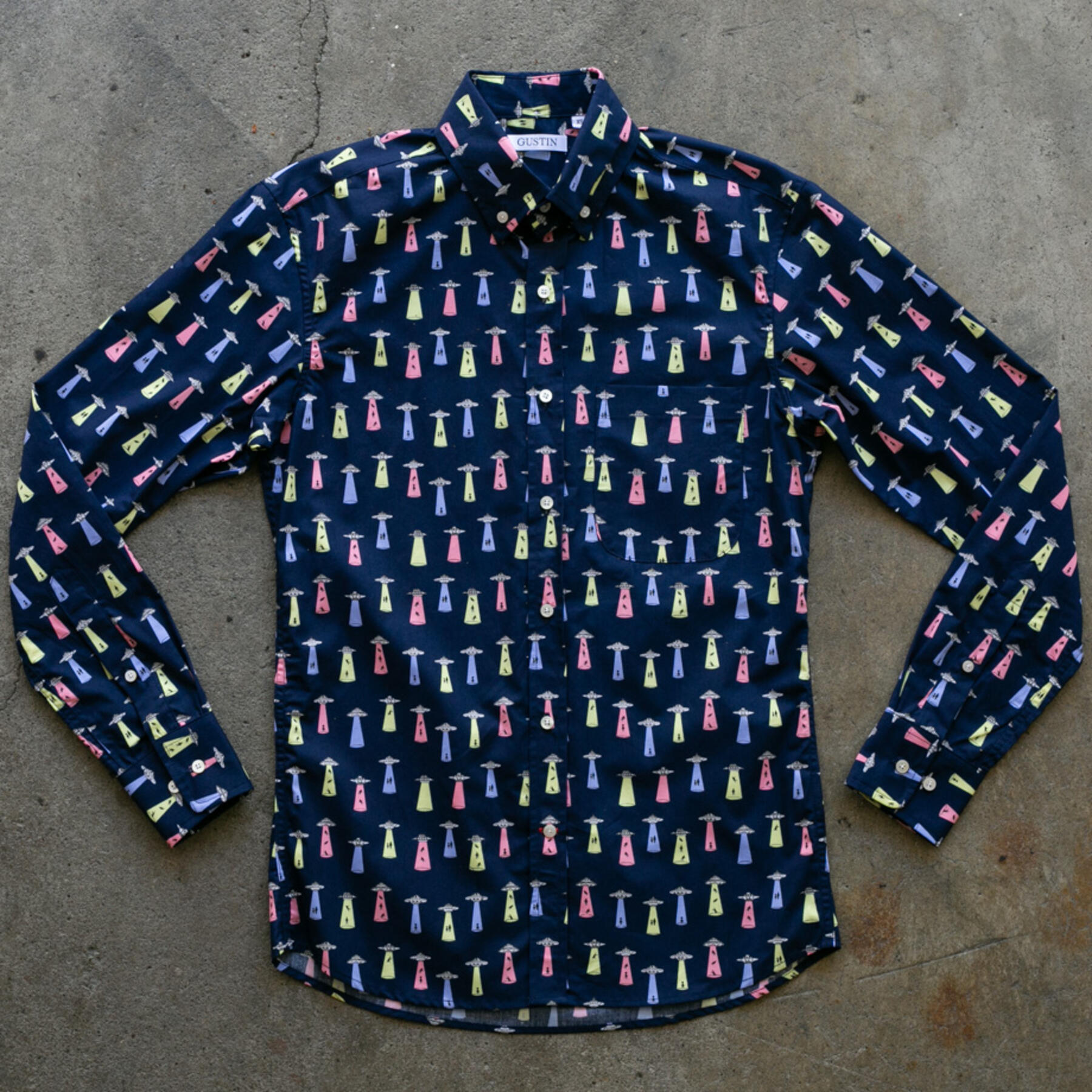 gustin #952 aliens - navy