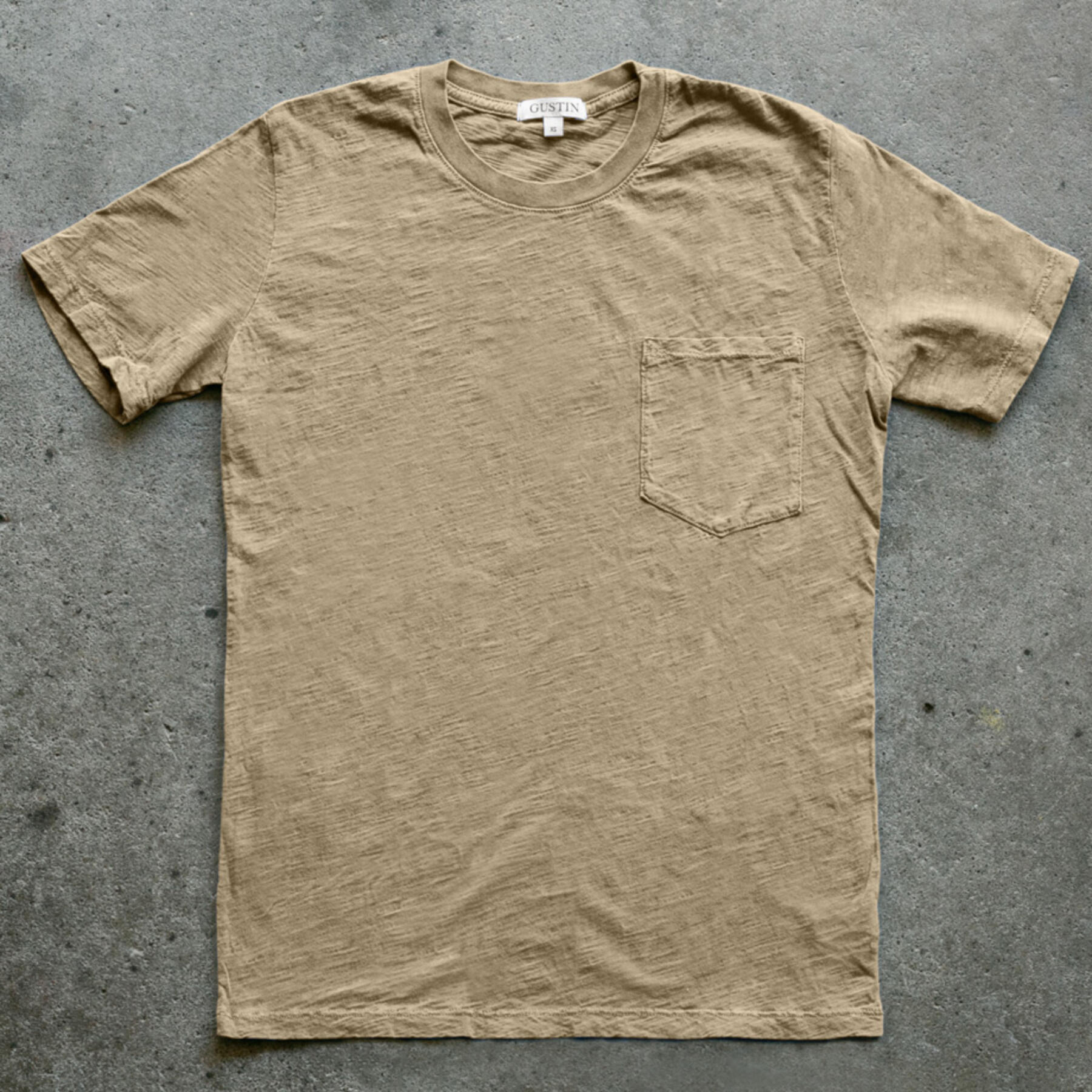 gustin slub pocket t-shirt desert shades 3 pack