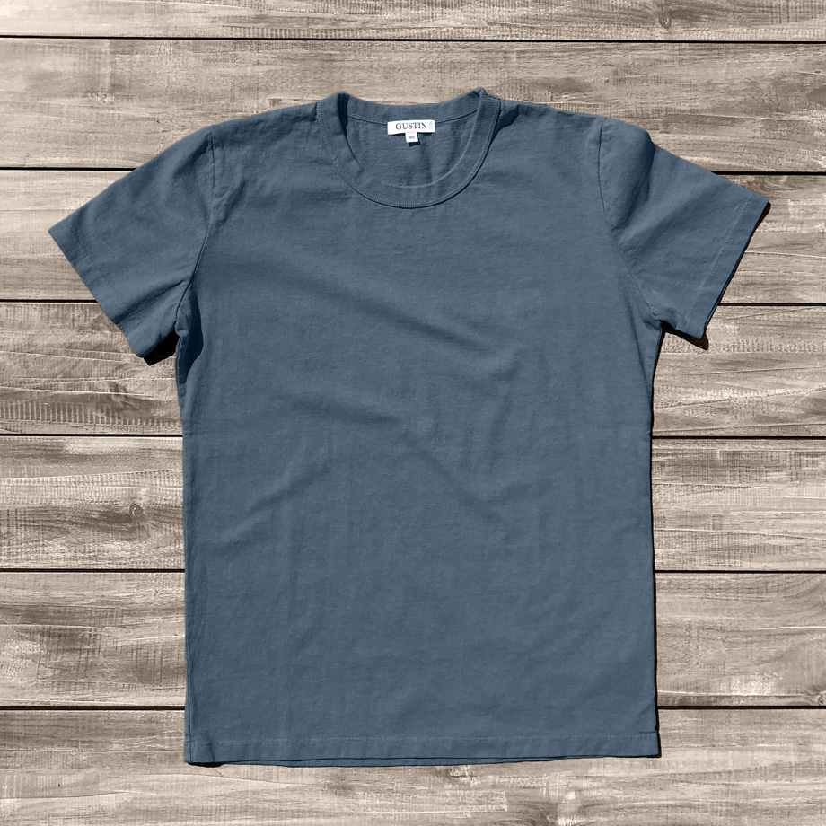 PIGMENT DYE PRINT FOOTBALL T-SHIRT