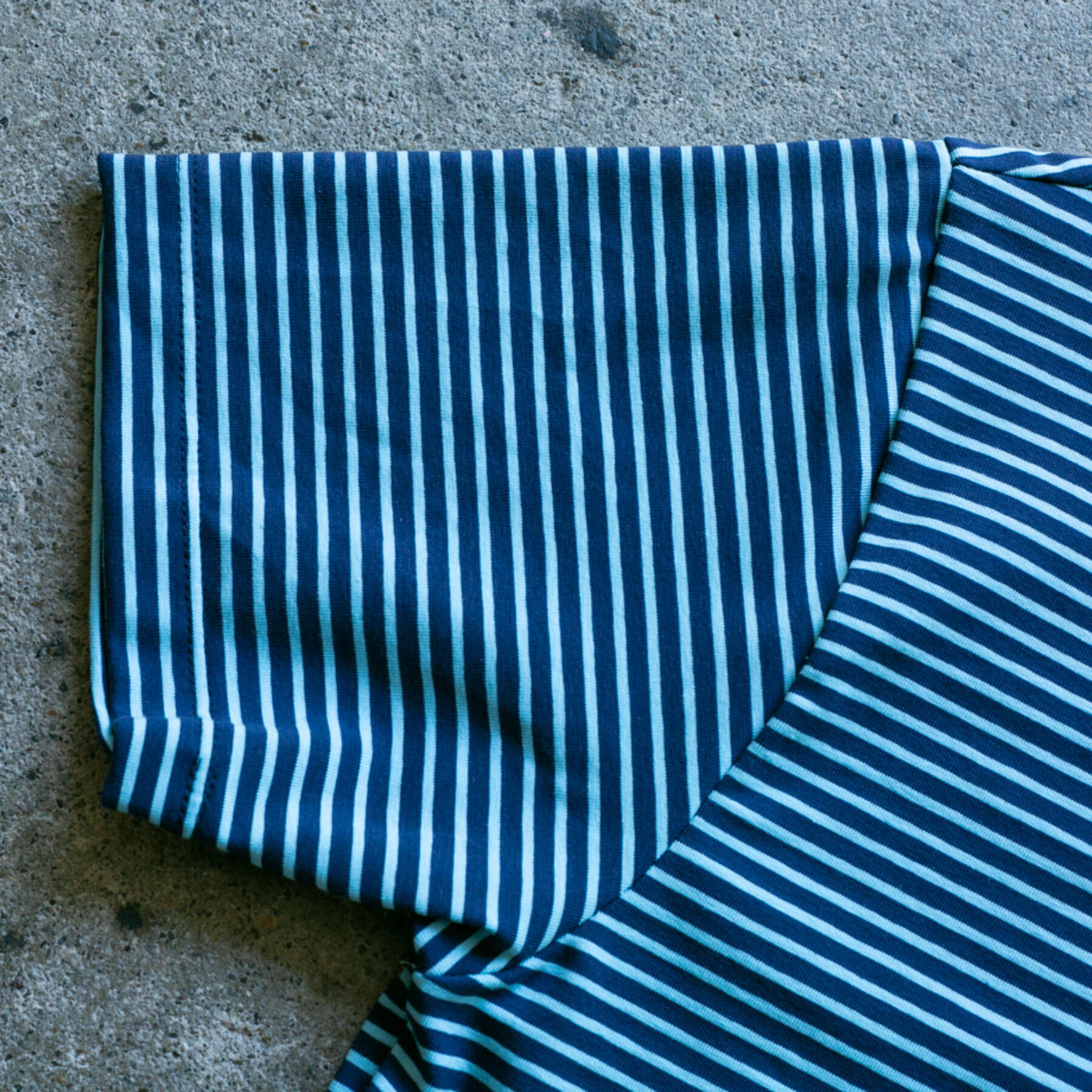 gustin nautical stripe polo - skyxnavy