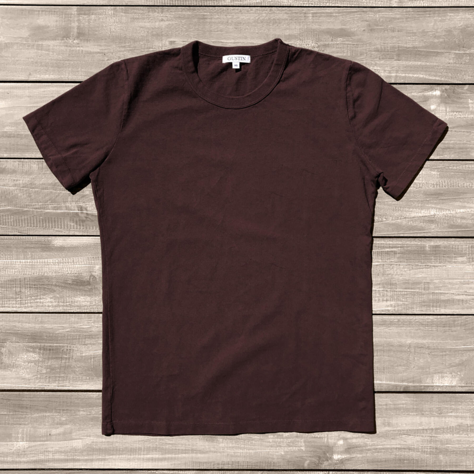 gustin heavyweight t-shirt 2 pack (oxblood)