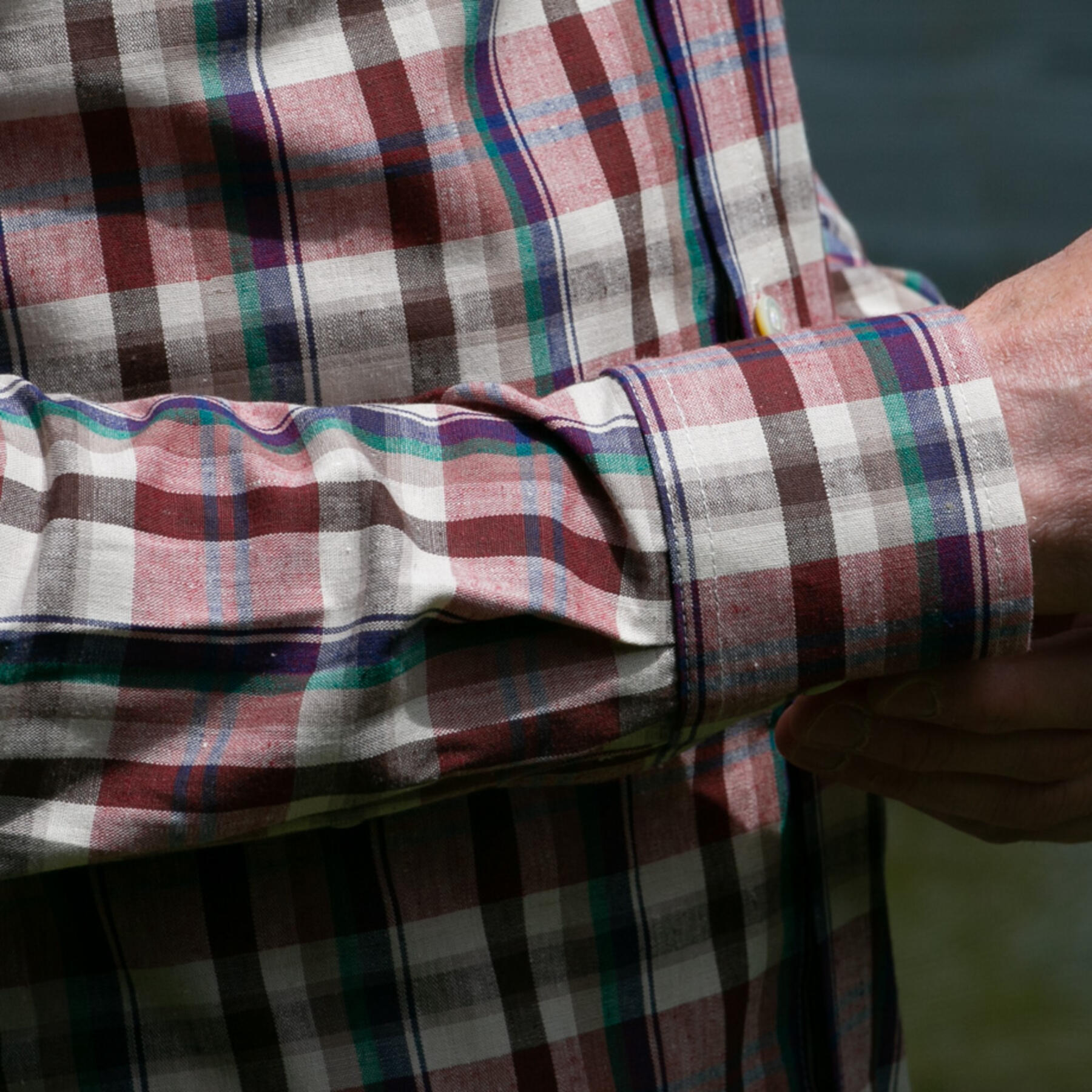 gustin #973 nantucket plaid - rust