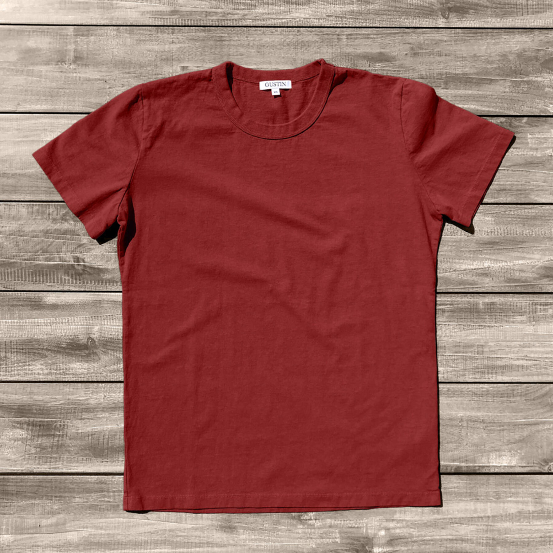 gustin heavyweight t-shirt 2 pack (scarlet)