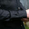 gustin #976 slub linen chambray - black