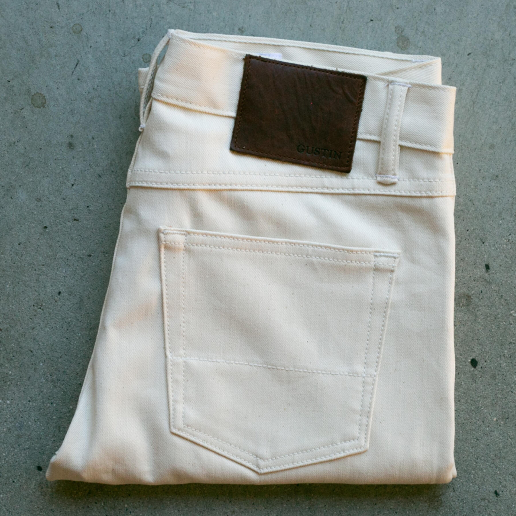 gustin #204 american bull denim 5 pocket