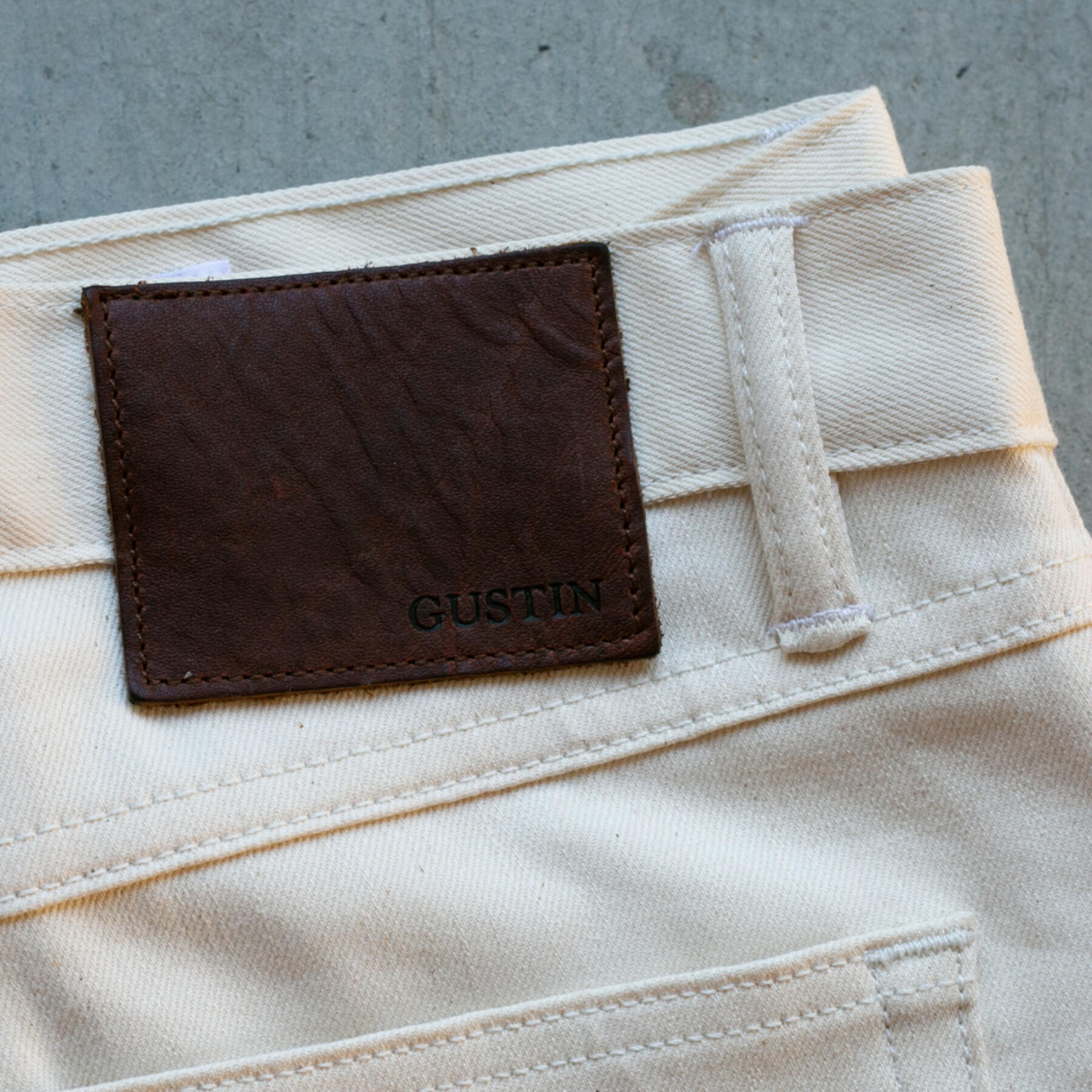 gustin #204 american bull denim 5 pocket