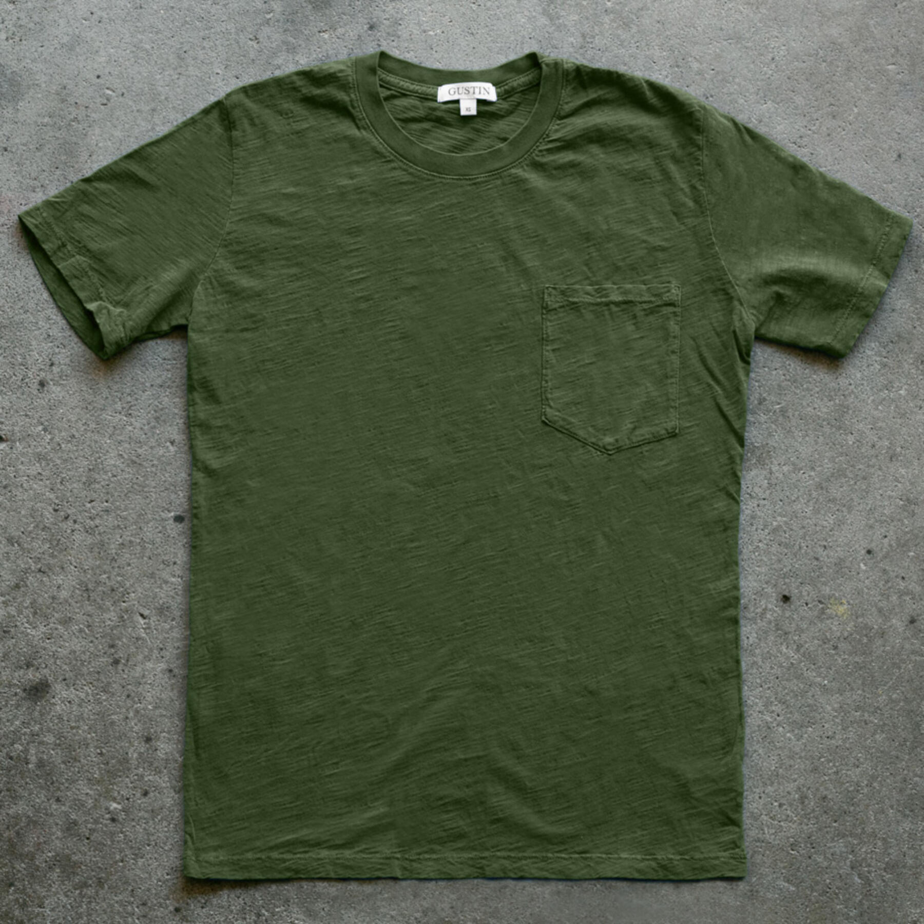 gustin slub pocket t-shirt 3 pack