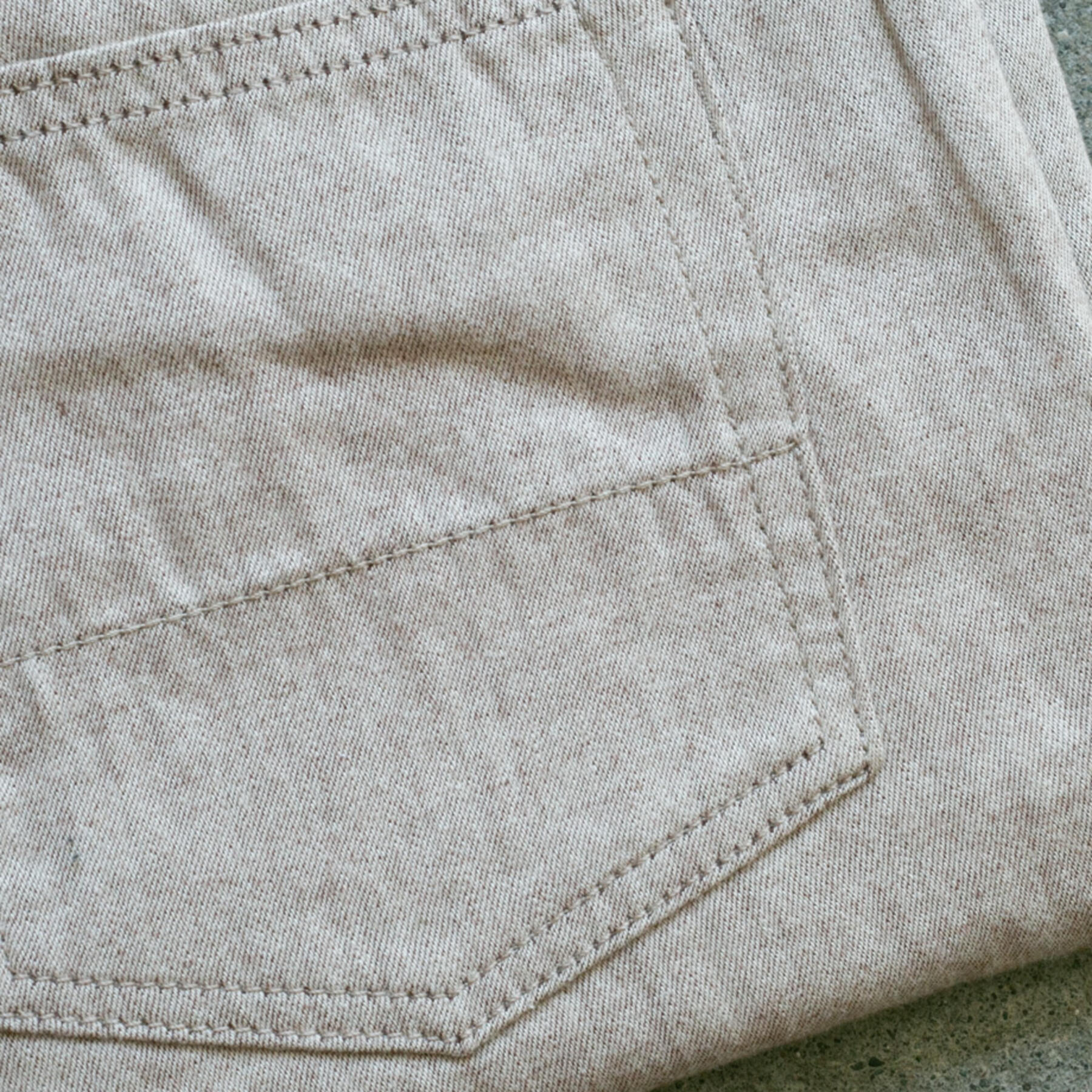 gustin #206 japan ultrasoft 5 pocket - wood brown