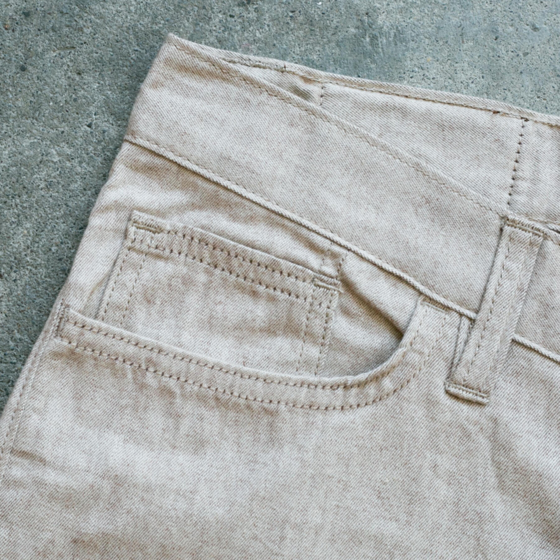 gustin #206 japan ultrasoft 5 pocket - wood brown