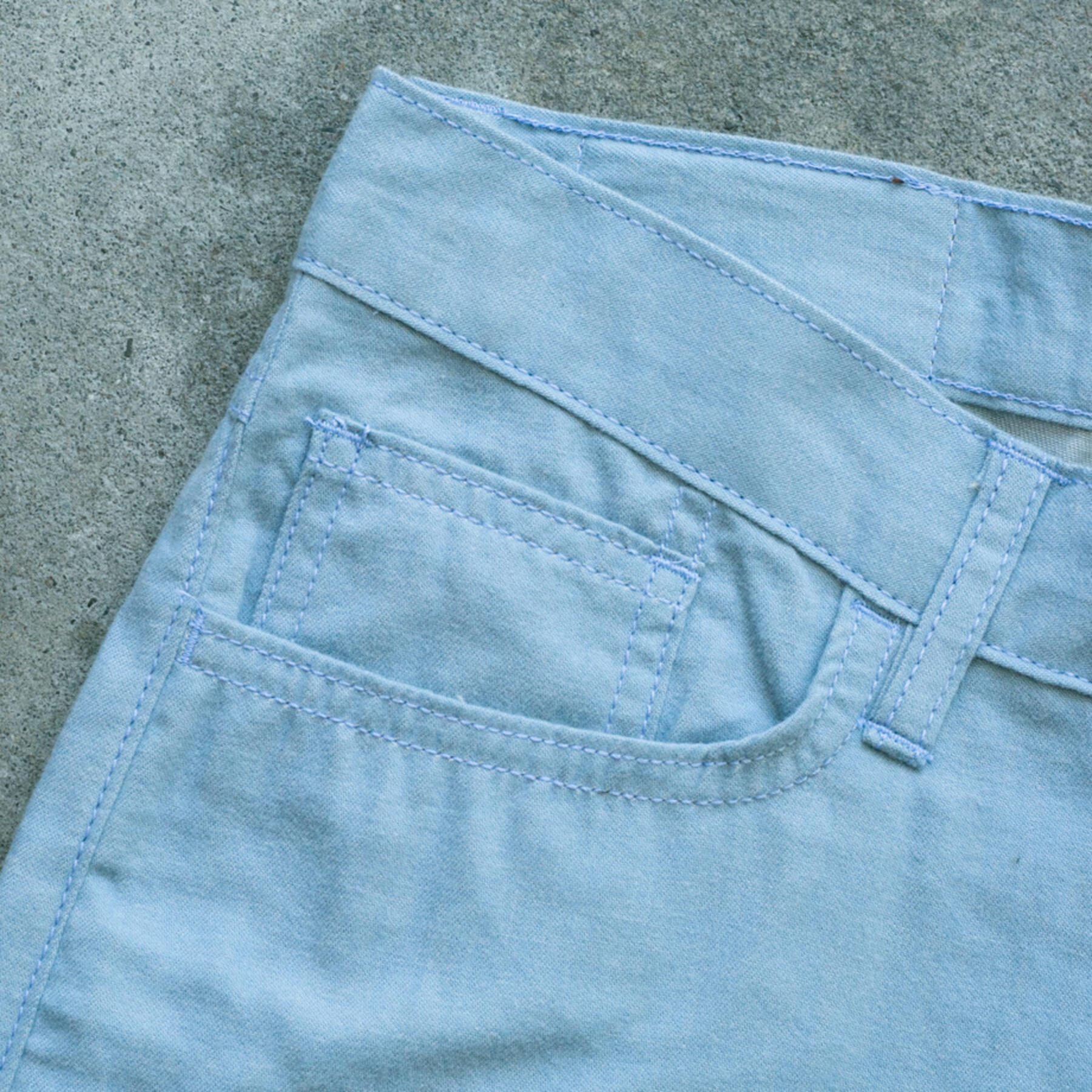 gustin #207 japan ultrasoft 5 pocket - soft sky