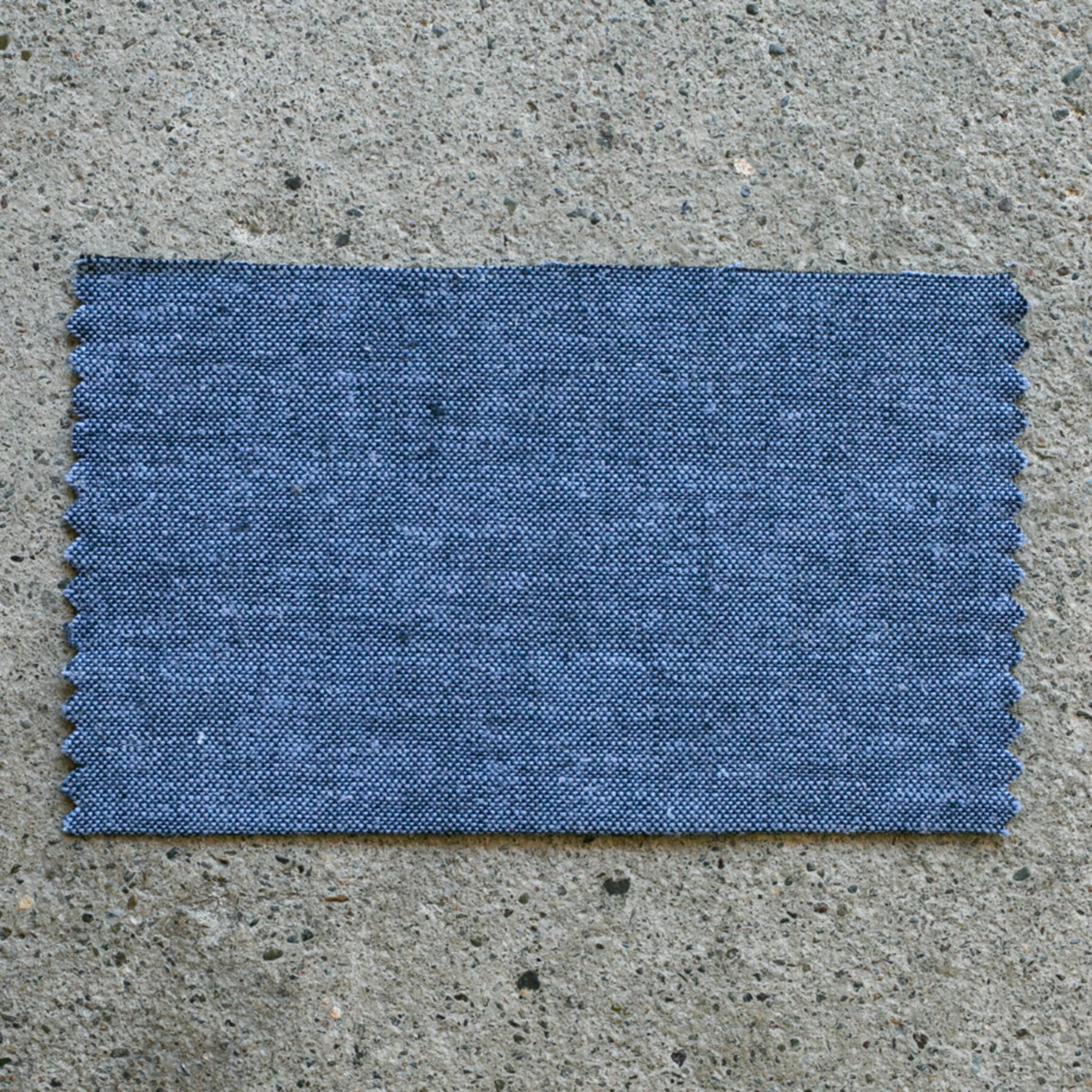 gustin #998 hemp chambray short sleeve shirt - indigo