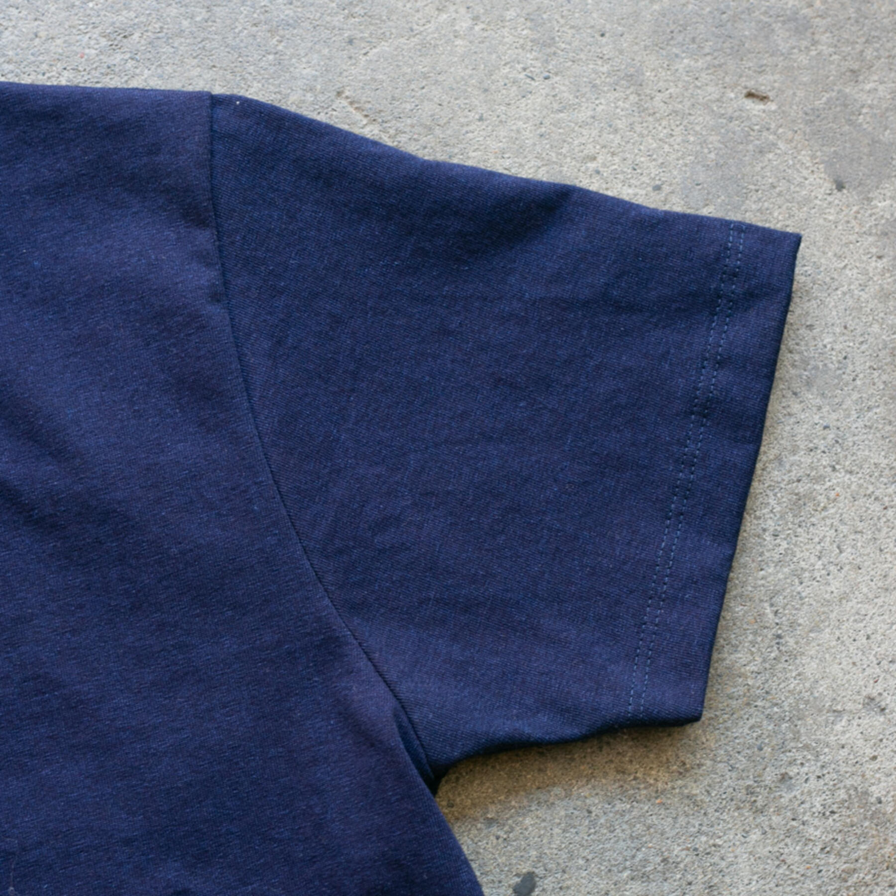 gustin indigo dye heavyweight jersey polo 3 pack