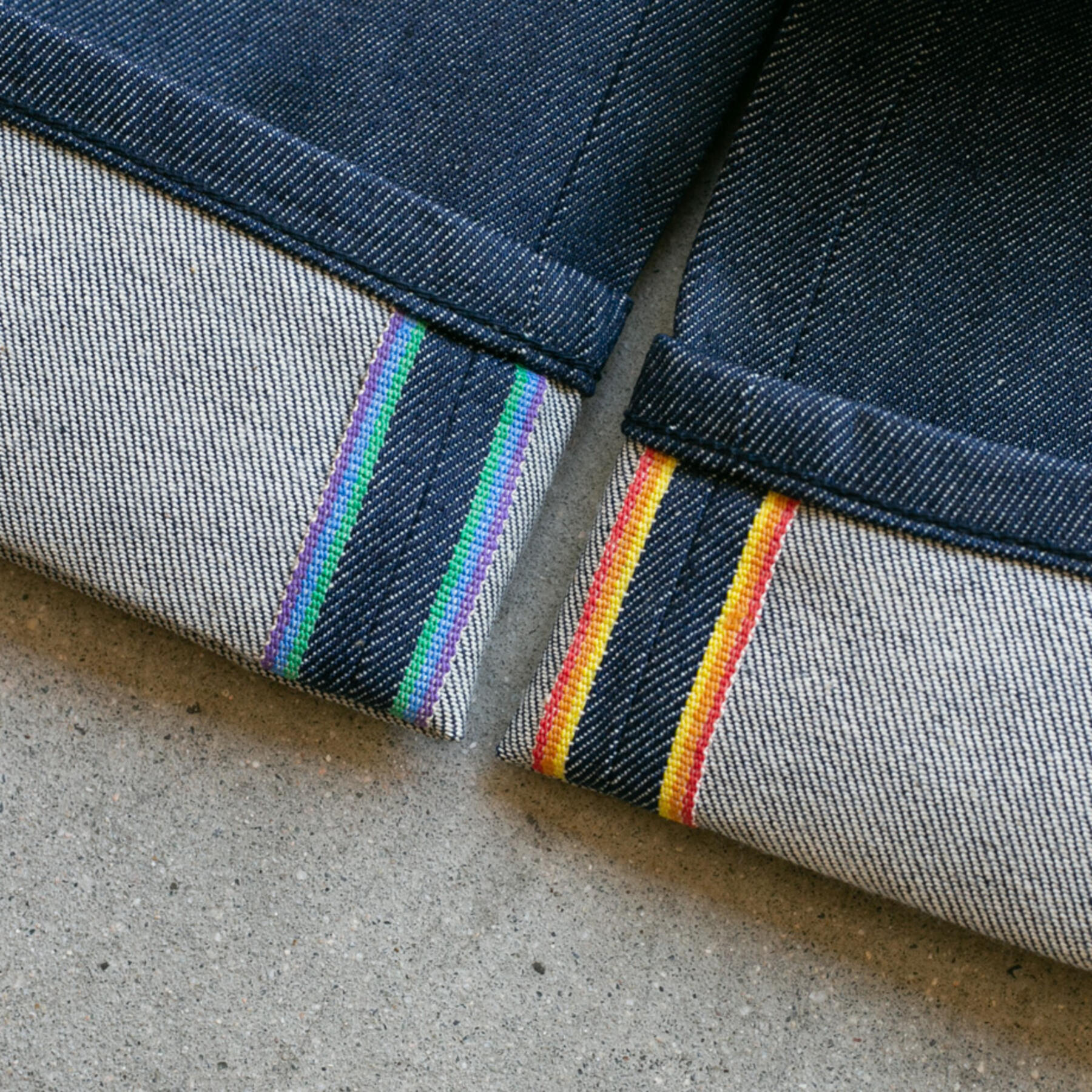 gustin #529 cone mills double rainbow