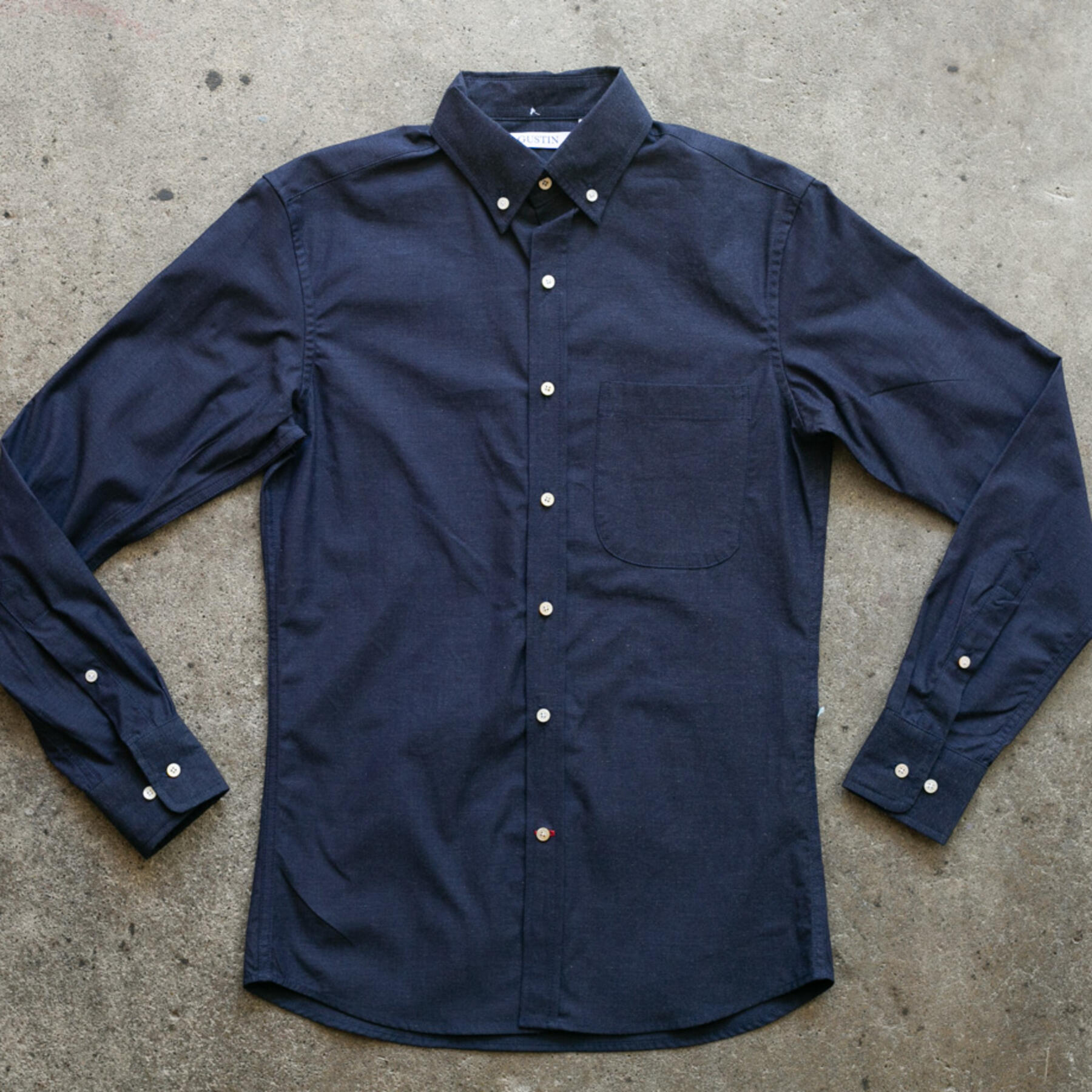 gustin #1004 japan indigoxindigo poplin