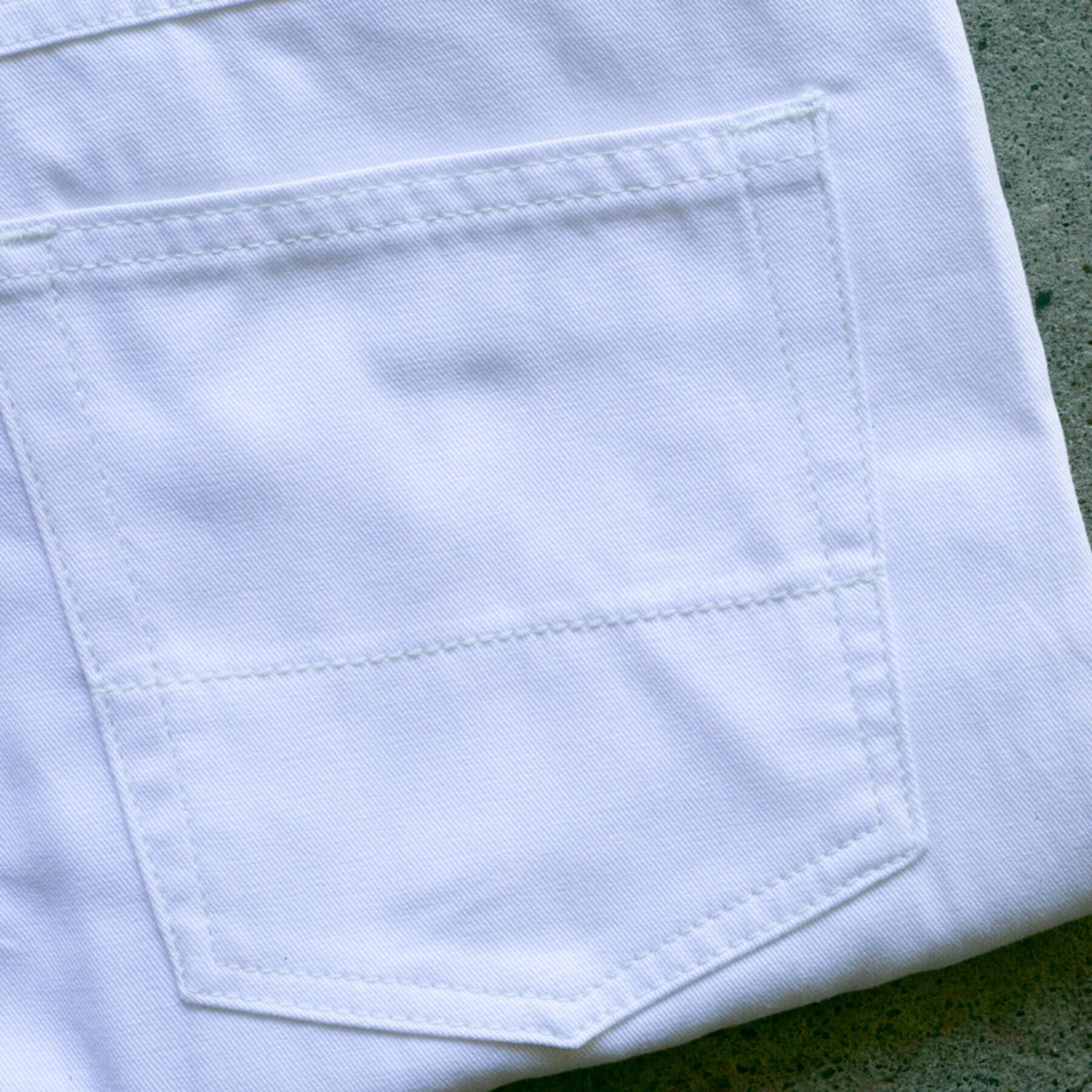 gustin #218 american twill 5 pocket - white