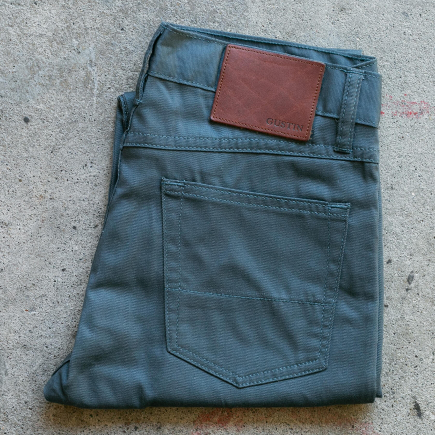 gustin #215 american twill 5 pocket - spruce