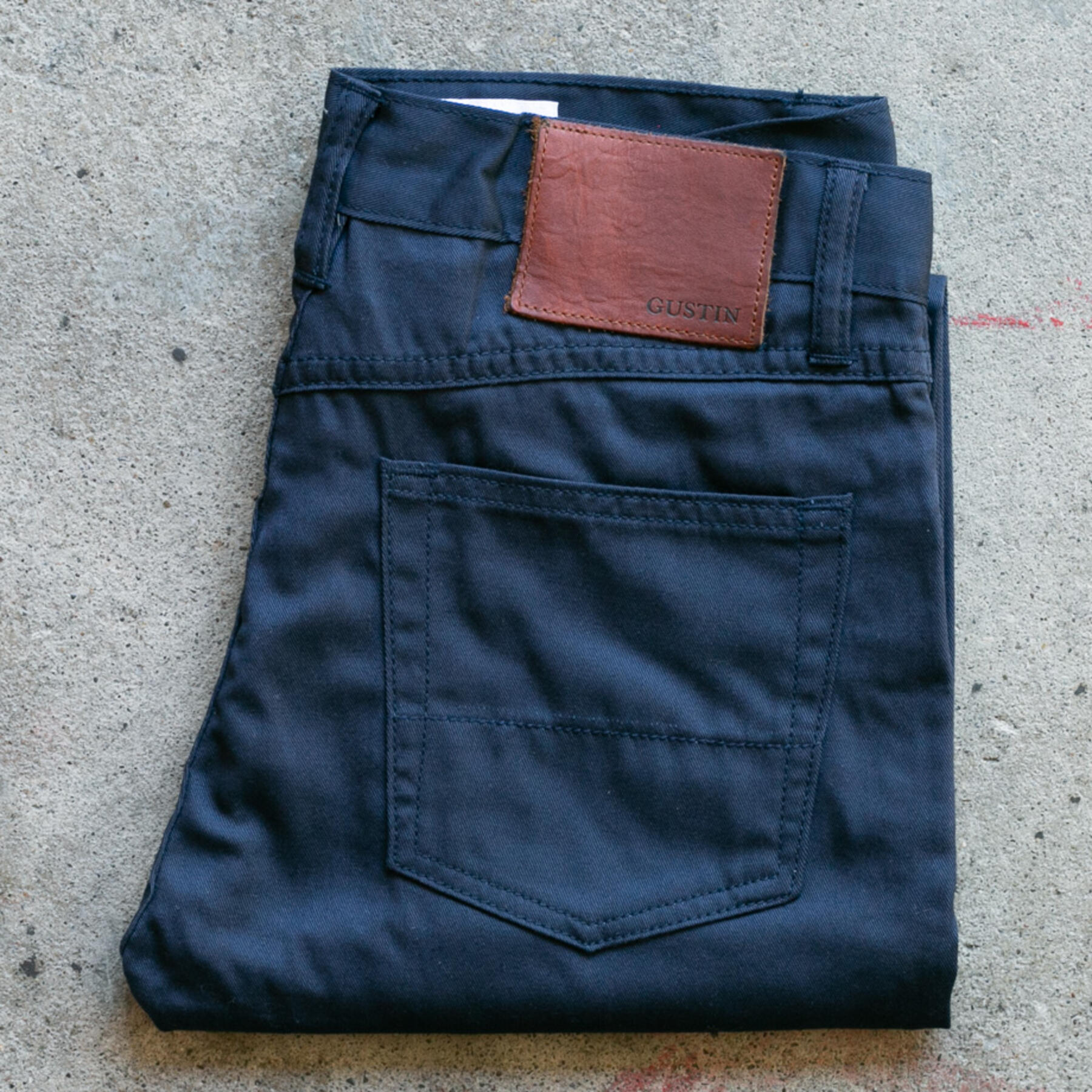 gustin #214 american twill 5 pocket - midnight