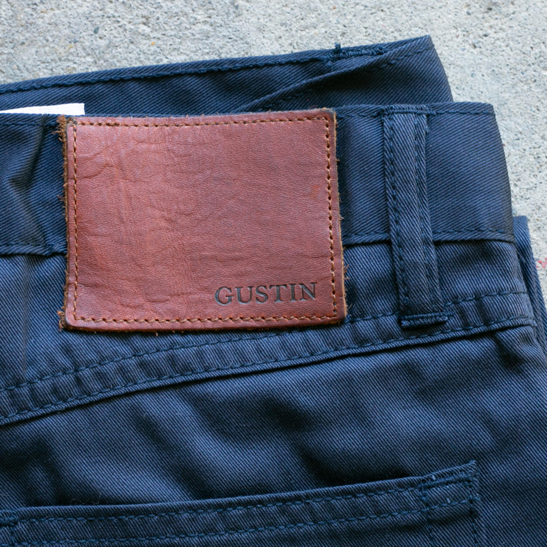 gustin #214 american twill 5 pocket - midnight