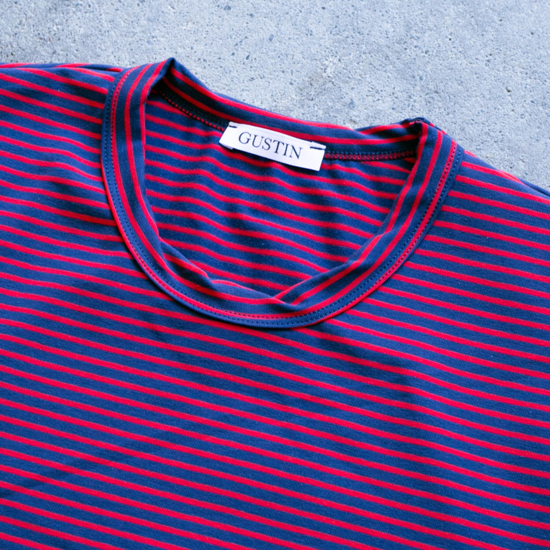 gustin nautical stripe t-shirt 2 pack - redxnavy