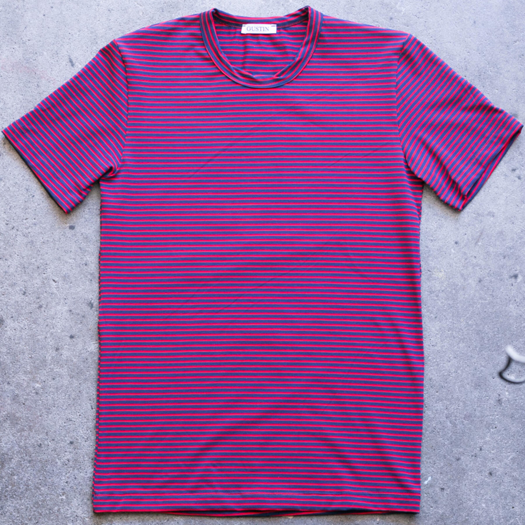 gustin nautical stripe t-shirt 2 pack - redxnavy