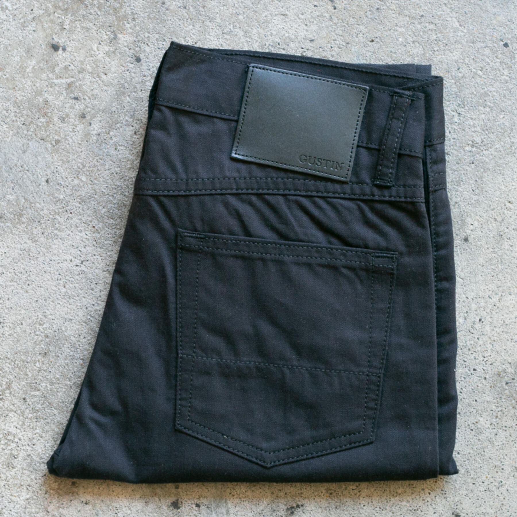 gustin #223 cone blackxblack 5 pocket