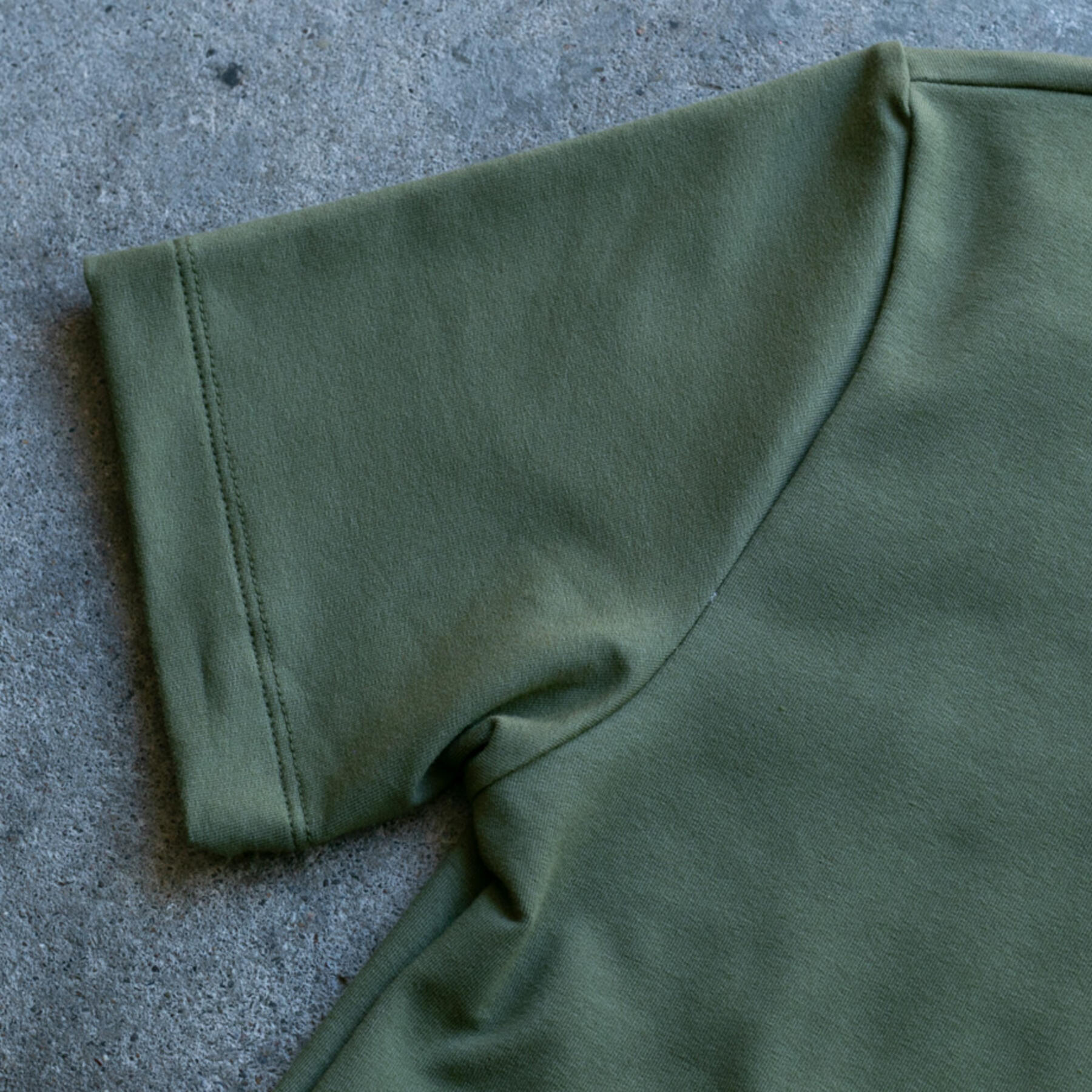 gustin micro french terry t-shirt 2 pack - olive