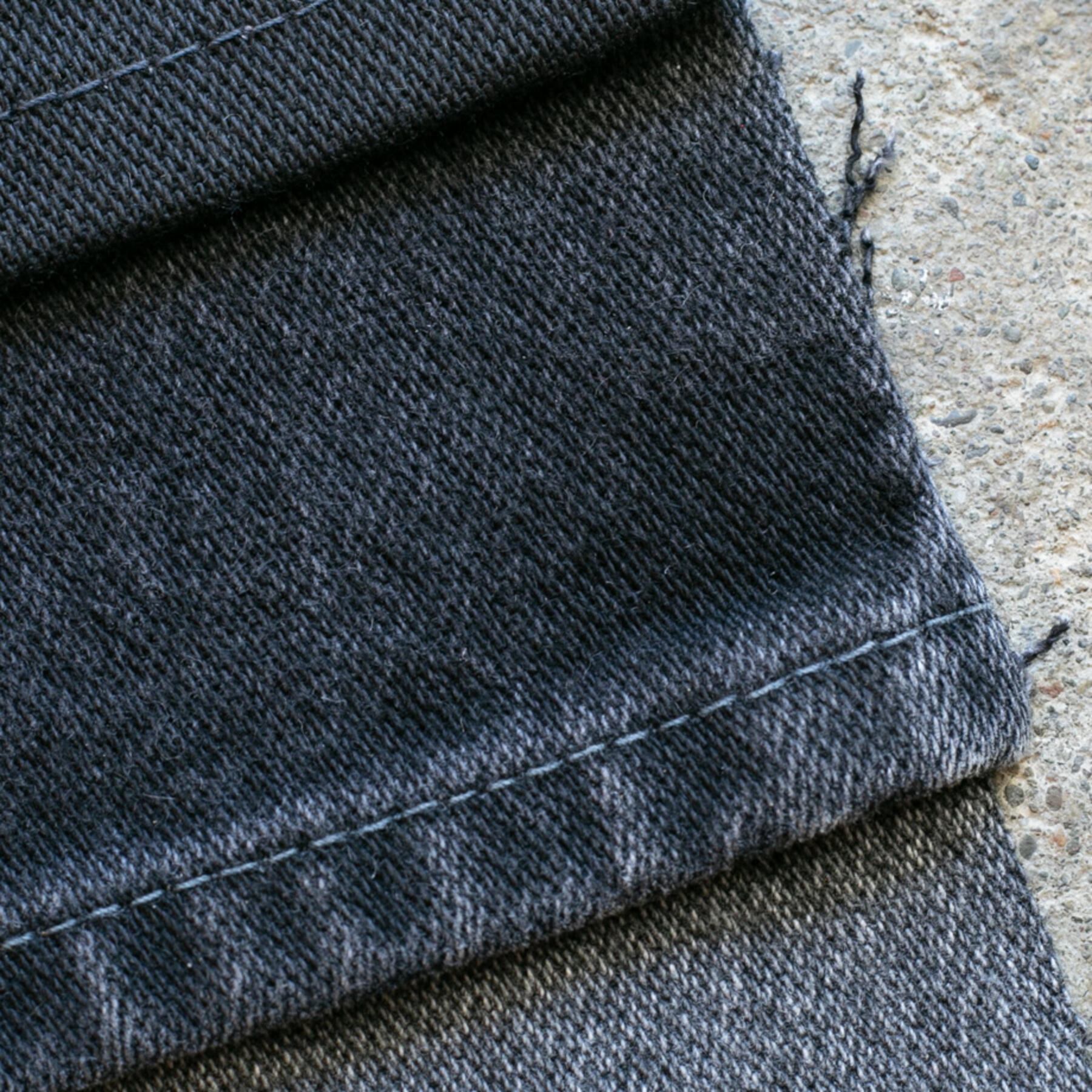 gustin #225 japan blackxblack broken twill