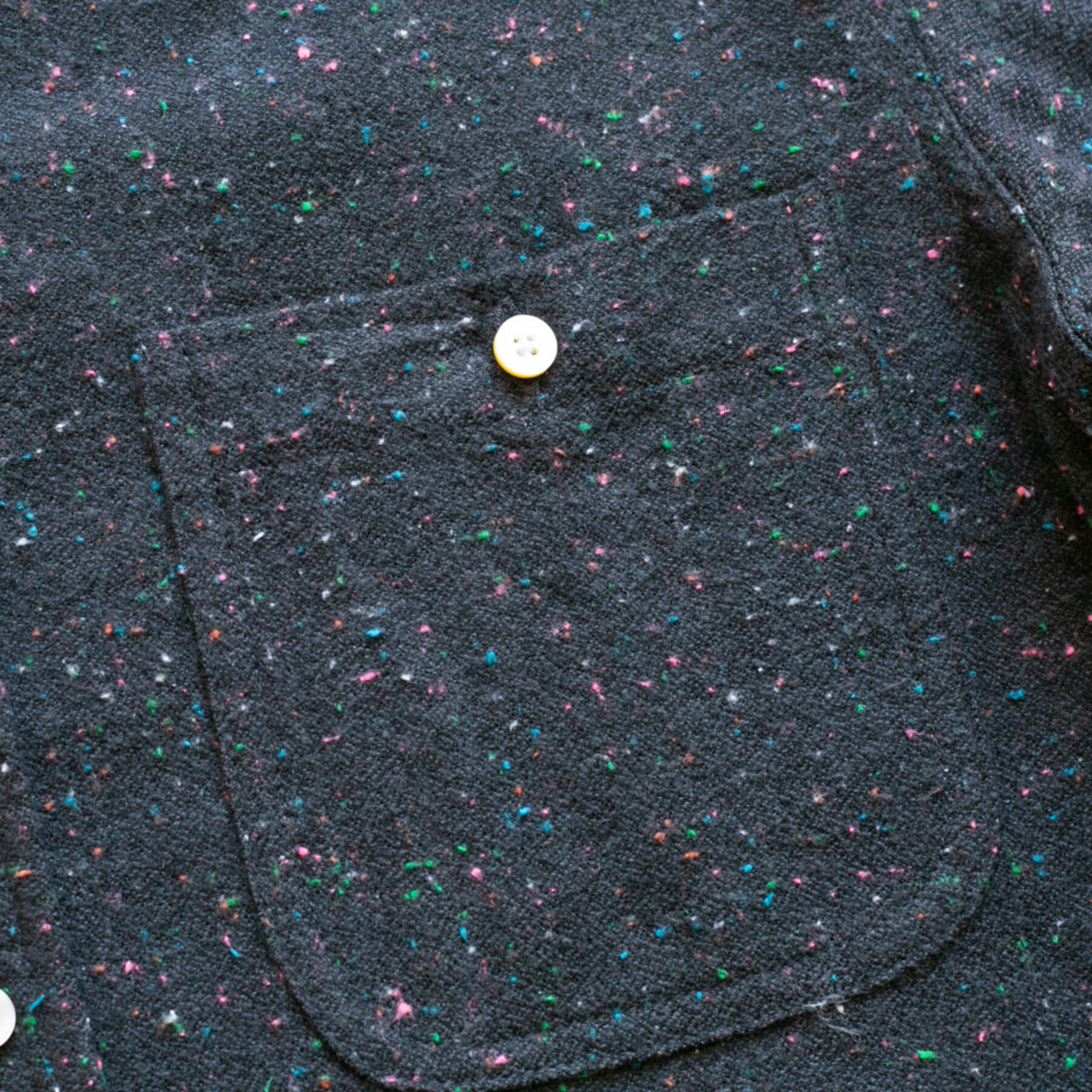 gustin #1012 rainbow nep flannel - coal