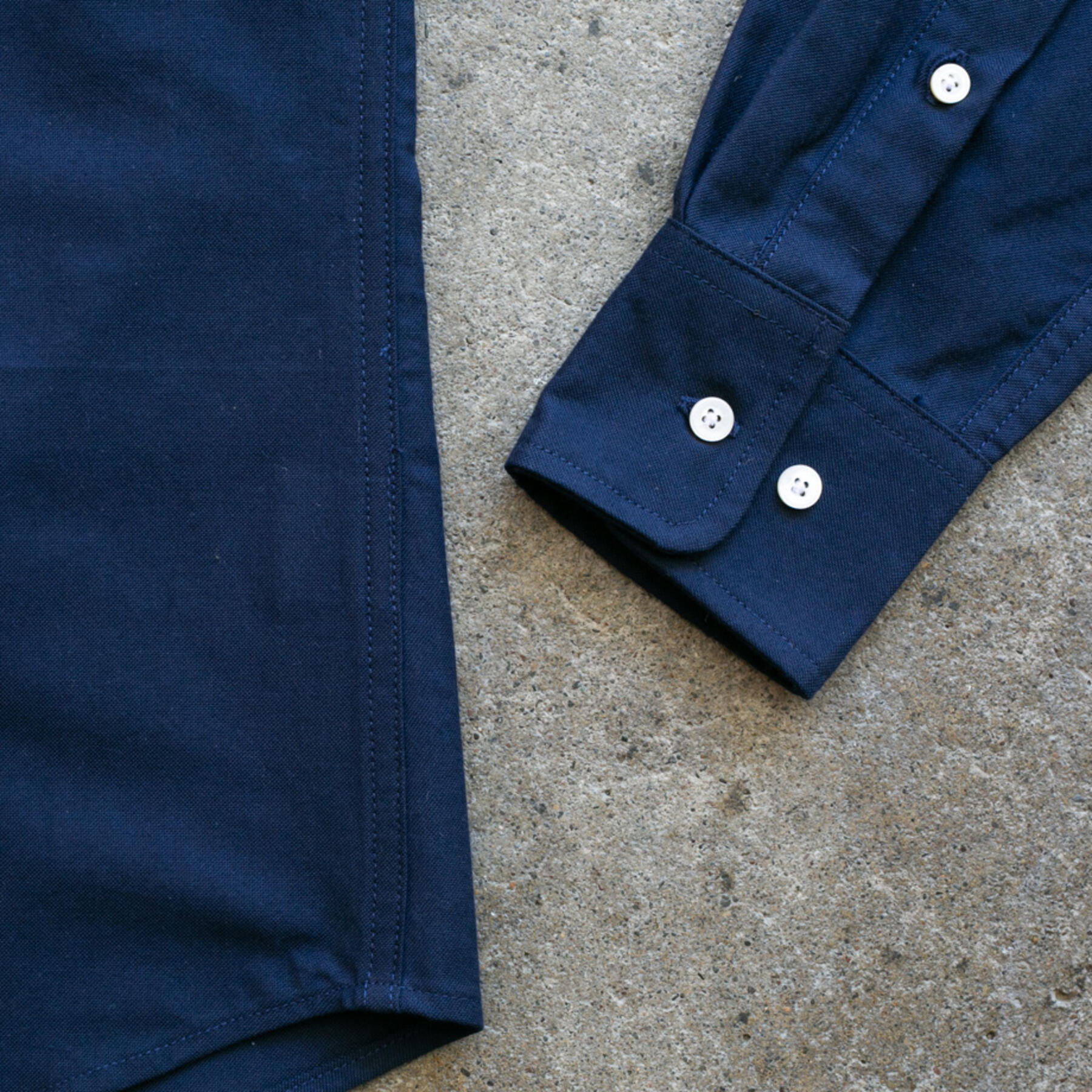 gustin #1015 japan supima® oxford - navy